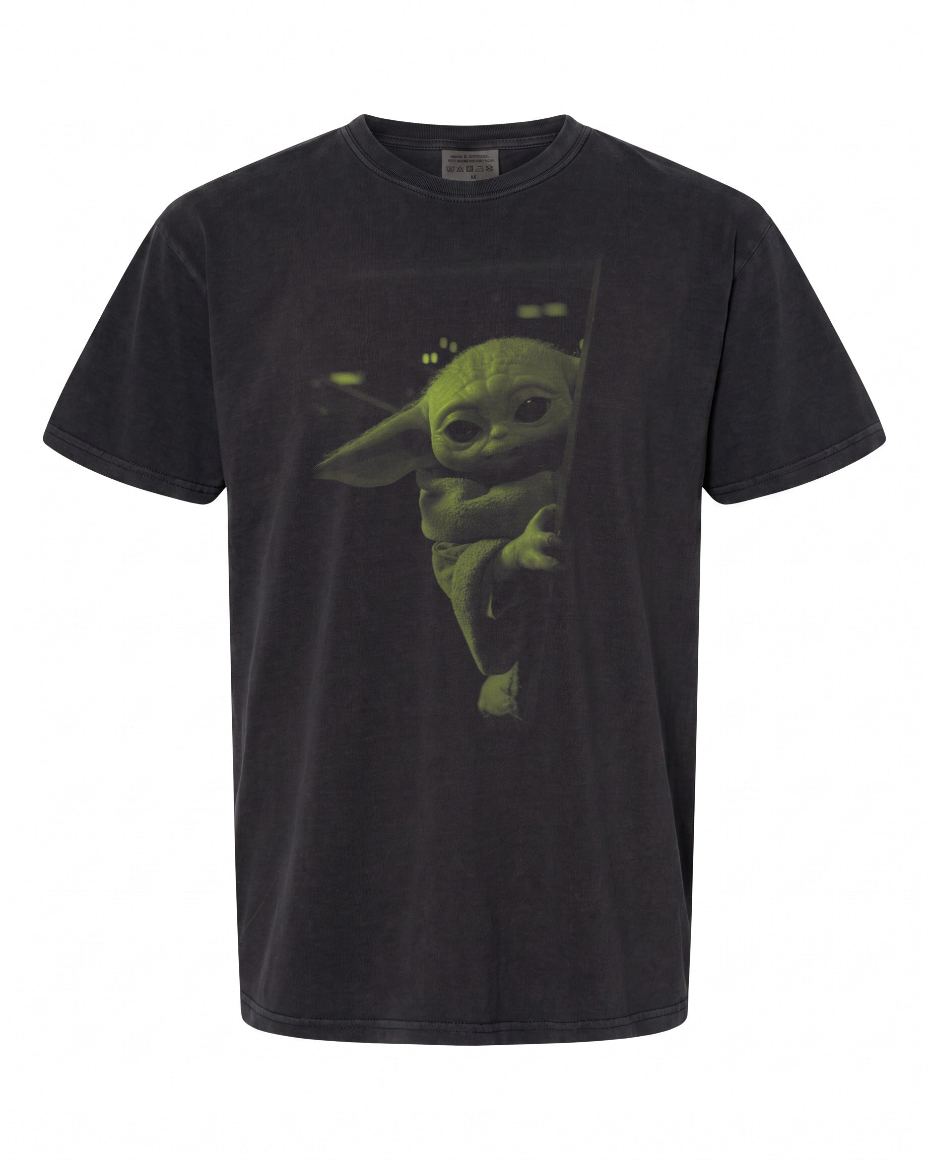 Star Wars: The Mandalorian Grogu Watching T-Shirt - Perfect Gift for Fans