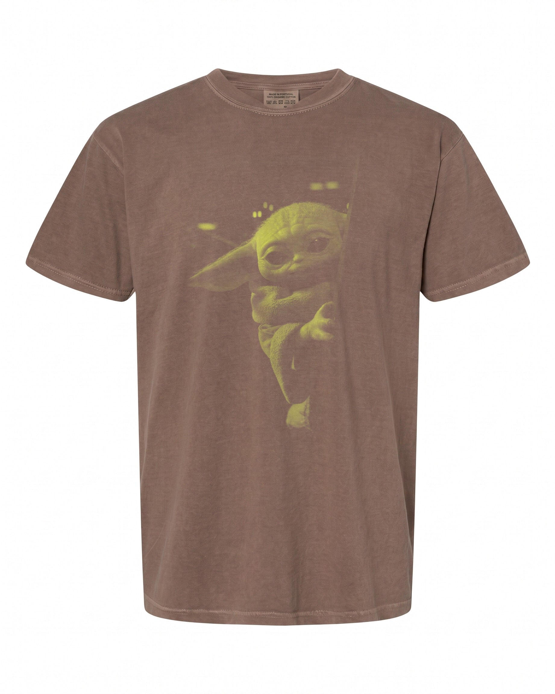 Star Wars: The Mandalorian Grogu Watching T-Shirt - Perfect Gift for Fans