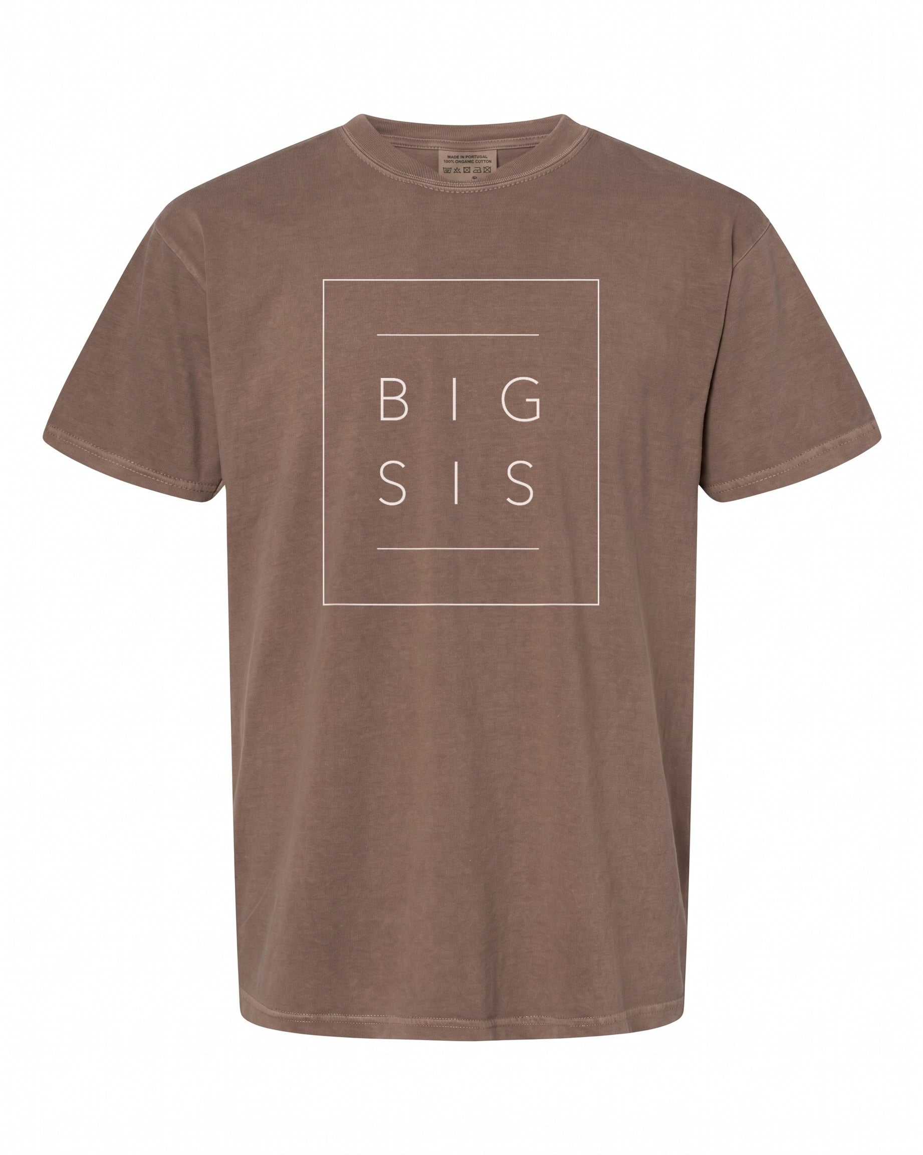 Big Sister T-Shirt for Teen Girls - Celebrate Baby Reveal | Cute Gift