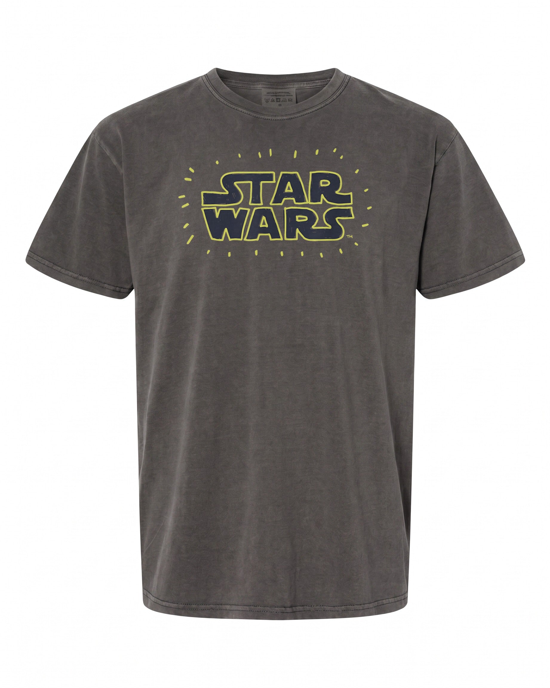 Star Wars T-Shirt - Bright Yellow Doodle Logo | Perfect for Fans