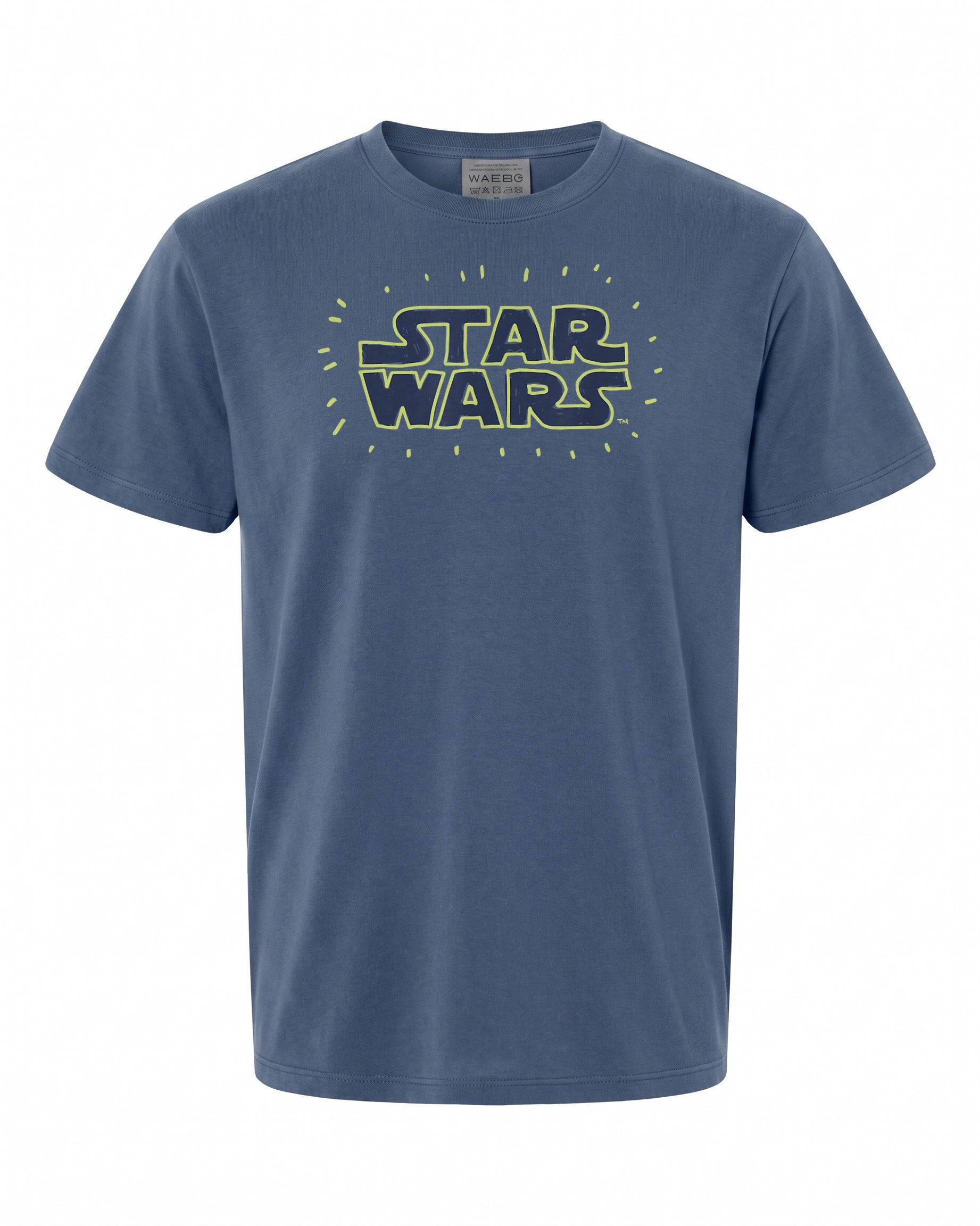 Star Wars T-Shirt - Bright Yellow Doodle Logo | Perfect for Fans
