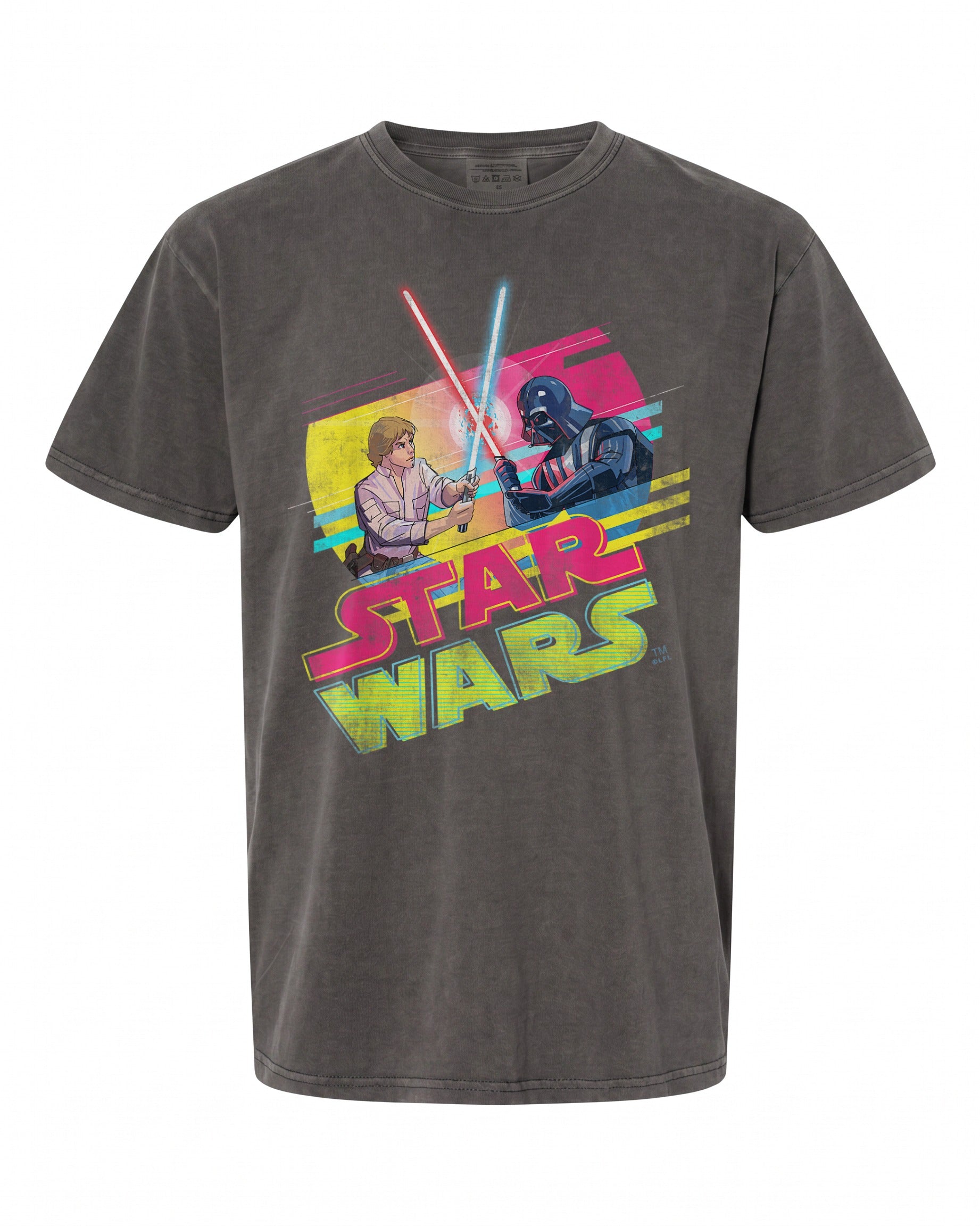 Star Wars Luke Skywalker vs Darth Vader Duel T-Shirt - Retro 1980 Vibe | Epic Fan Gear