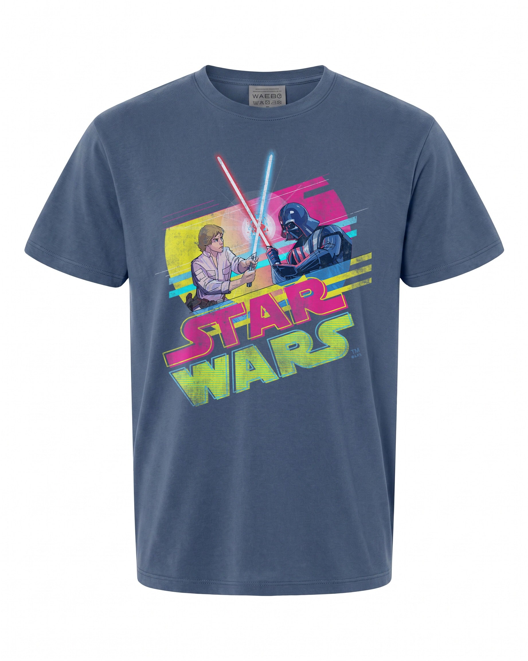 Star Wars Luke Skywalker vs Darth Vader Duel T-Shirt - Retro 1980 Vibe | Epic Fan Gear