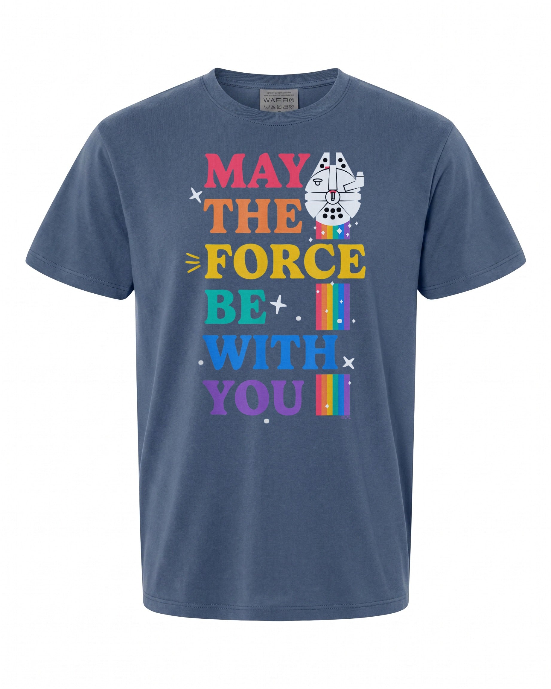 Star Wars Pride Rainbow Falcon T-Shirt - Celebrate Love | Galactic Style