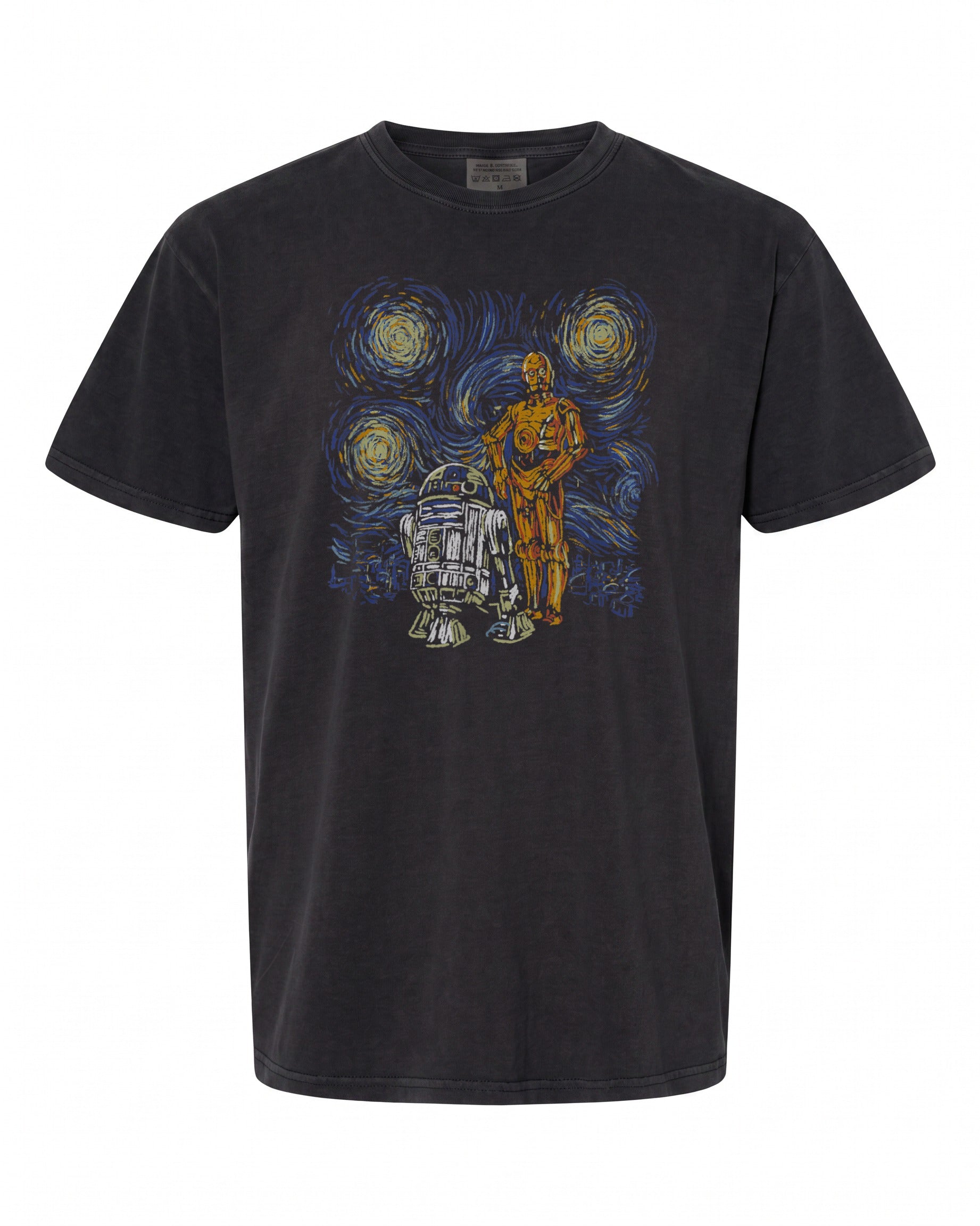 Star Wars Vintage T-Shirt - Classic R2-D2 & C-3PO Design | Retro Fan Favorite