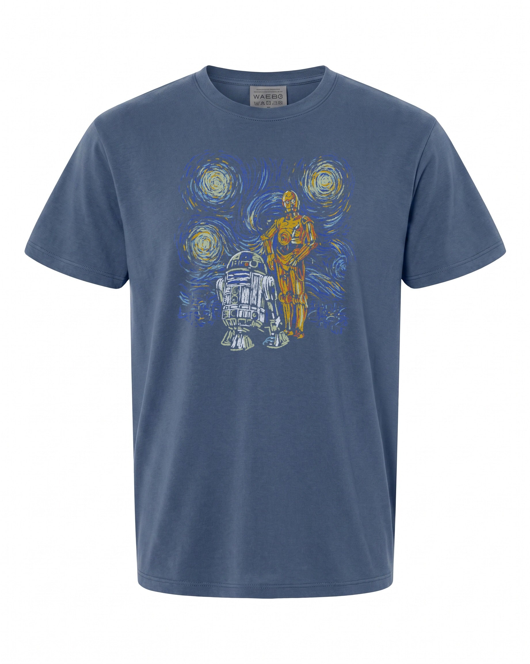 Star Wars Vintage T-Shirt - Classic R2-D2 & C-3PO Design | Retro Fan Favorite
