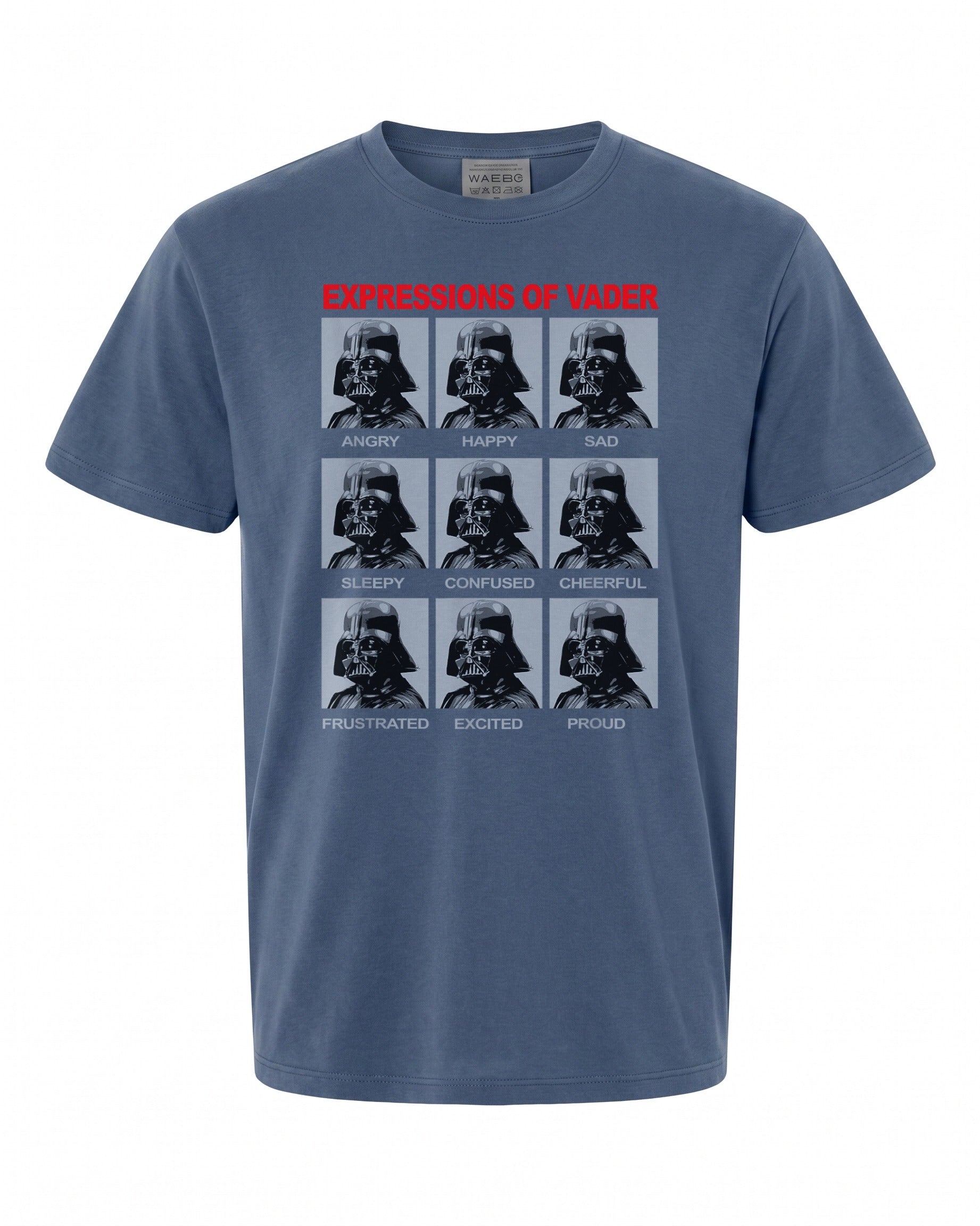 Star Wars Classic Darth Vader Expressions T-Shirt - Perfect for Fans | Vintage Style