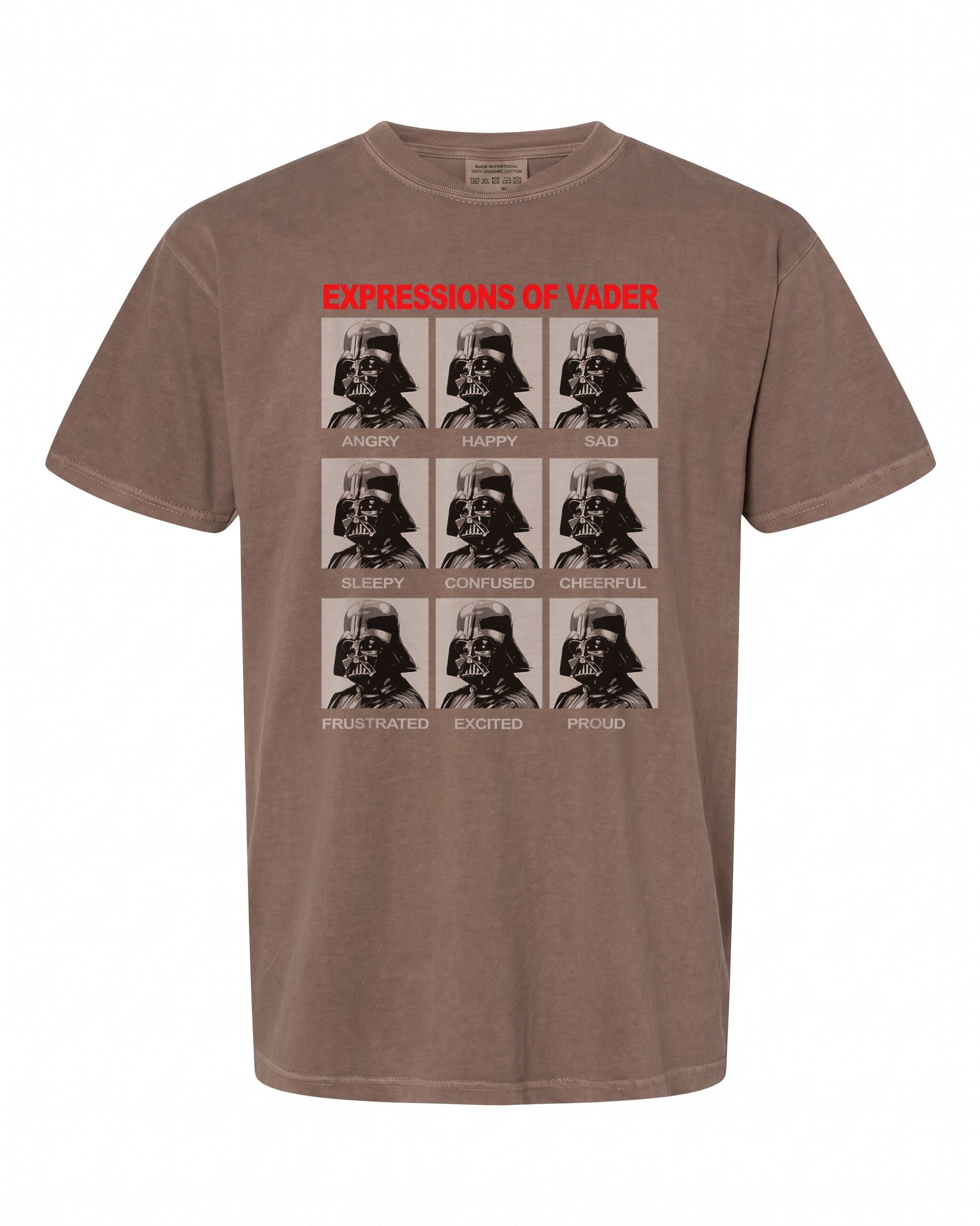 Star Wars Classic Darth Vader Expressions T-Shirt - Perfect for Fans | Vintage Style