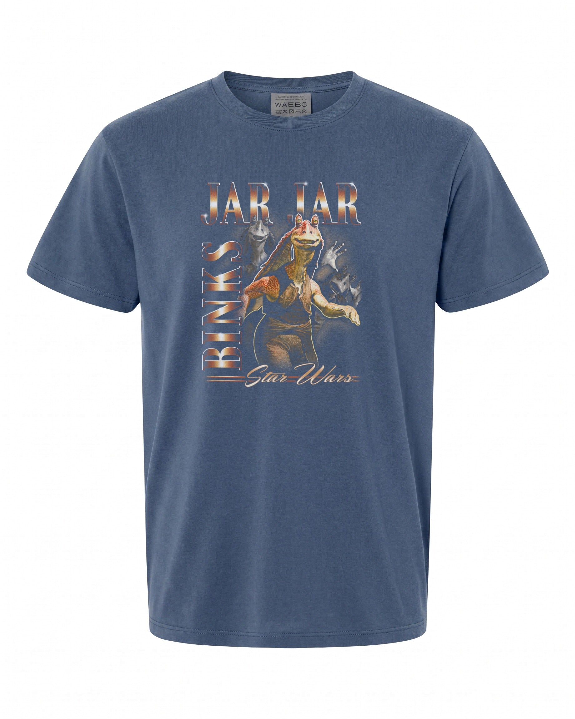 Star Wars Jar Jar Binks Poster T-Shirt - Unique Fan Apparel | Retro Style