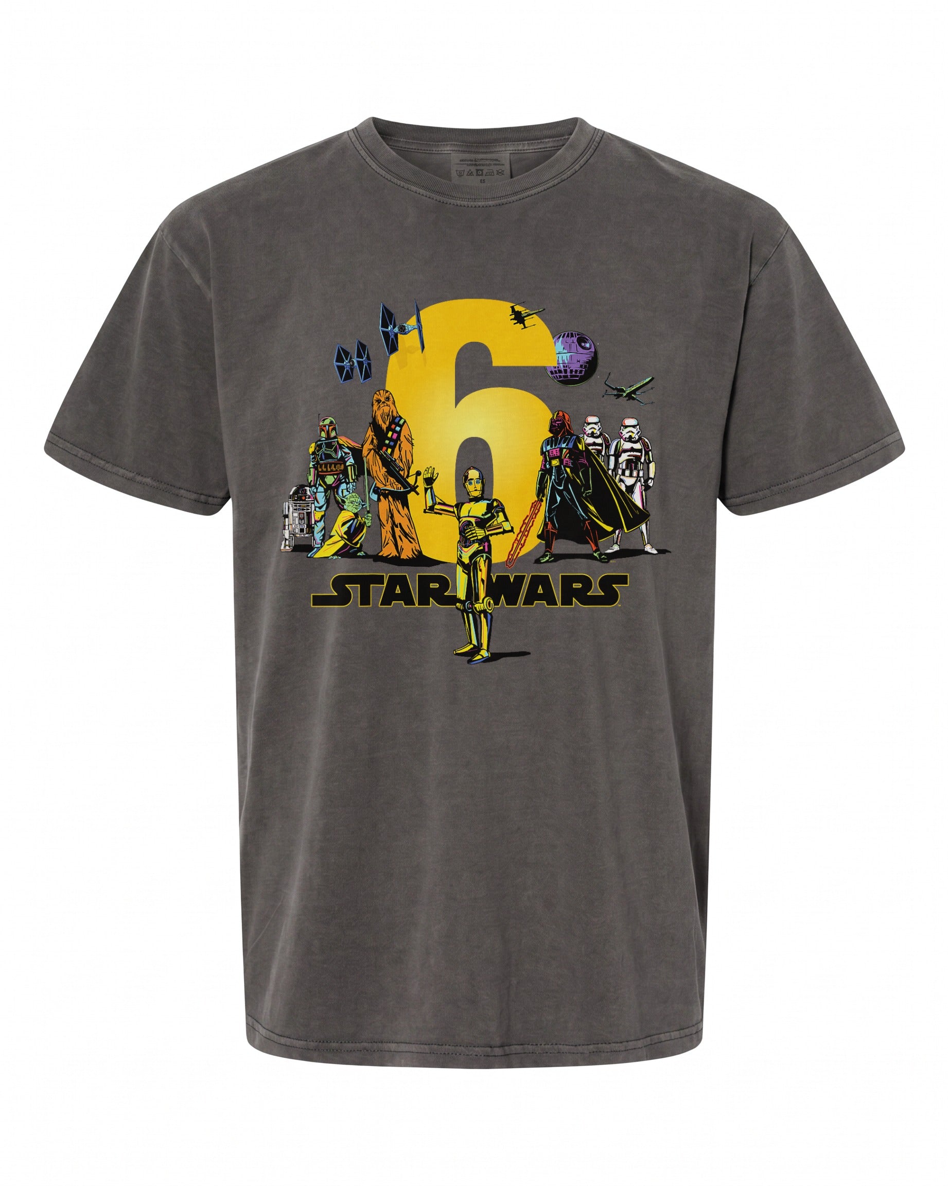 Kids Star Wars Classic Characters T-Shirt - Perfect for Birthday Celebration | Fun Gift