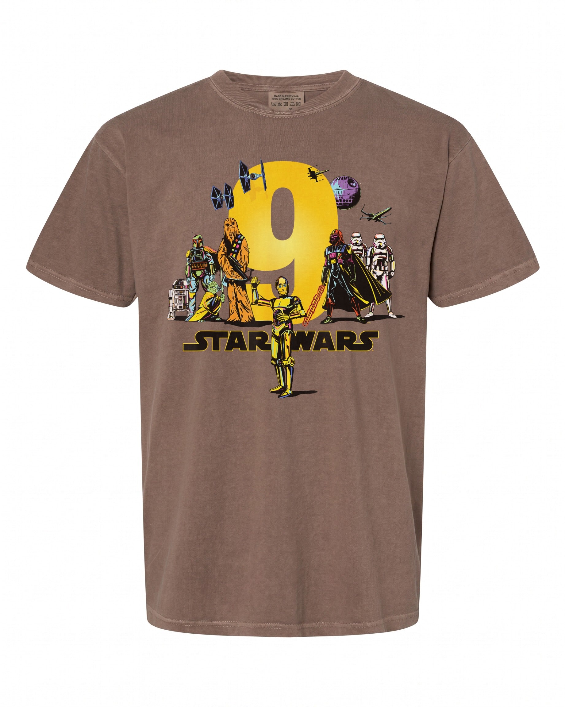 Star Wars Ninth Birthday T-Shirt - Fun Gift for 9 Year Olds | Retro Style