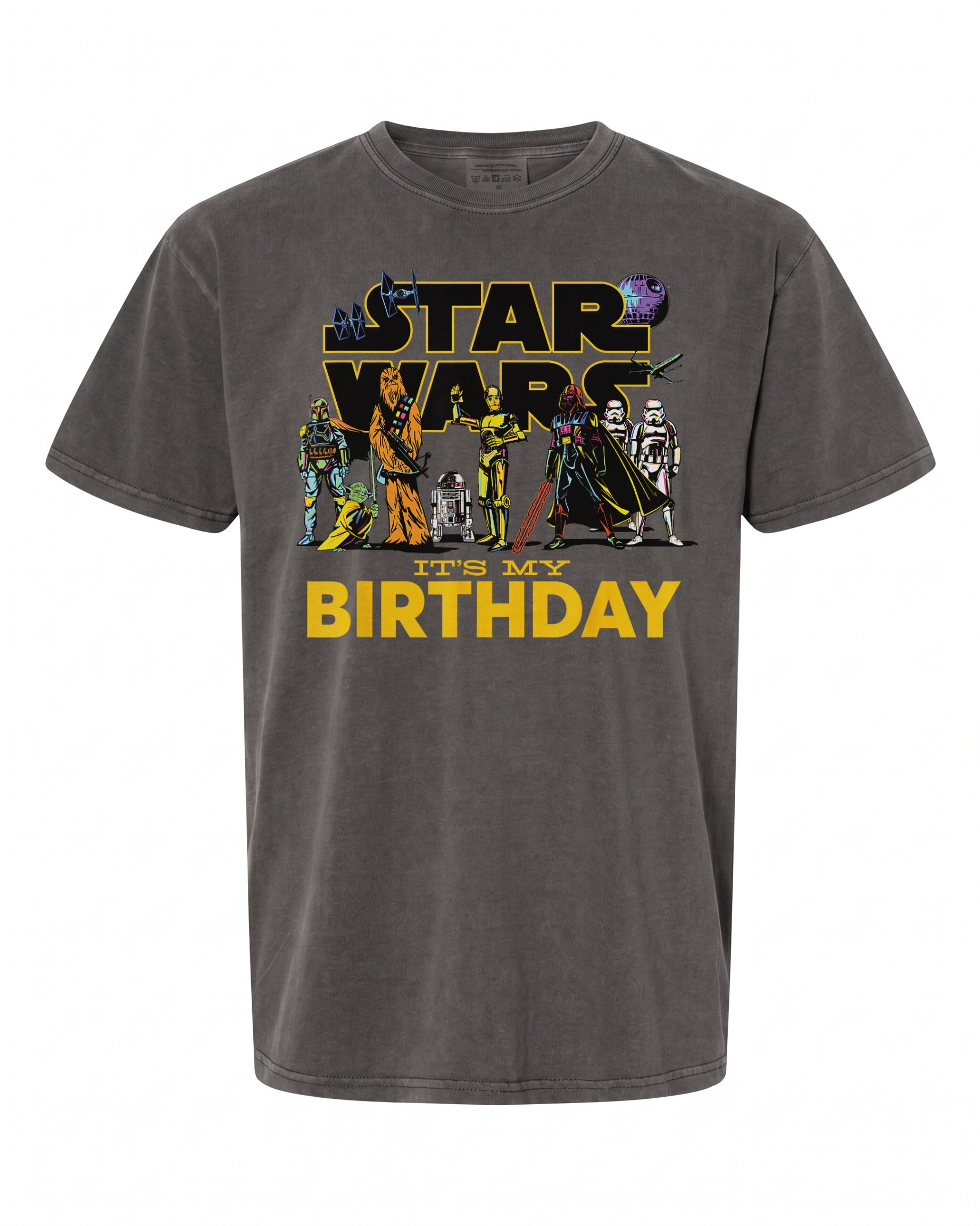 Star Wars Classic Characters Party T-Shirt - Perfect for Birthday Celebrations | Retro Style