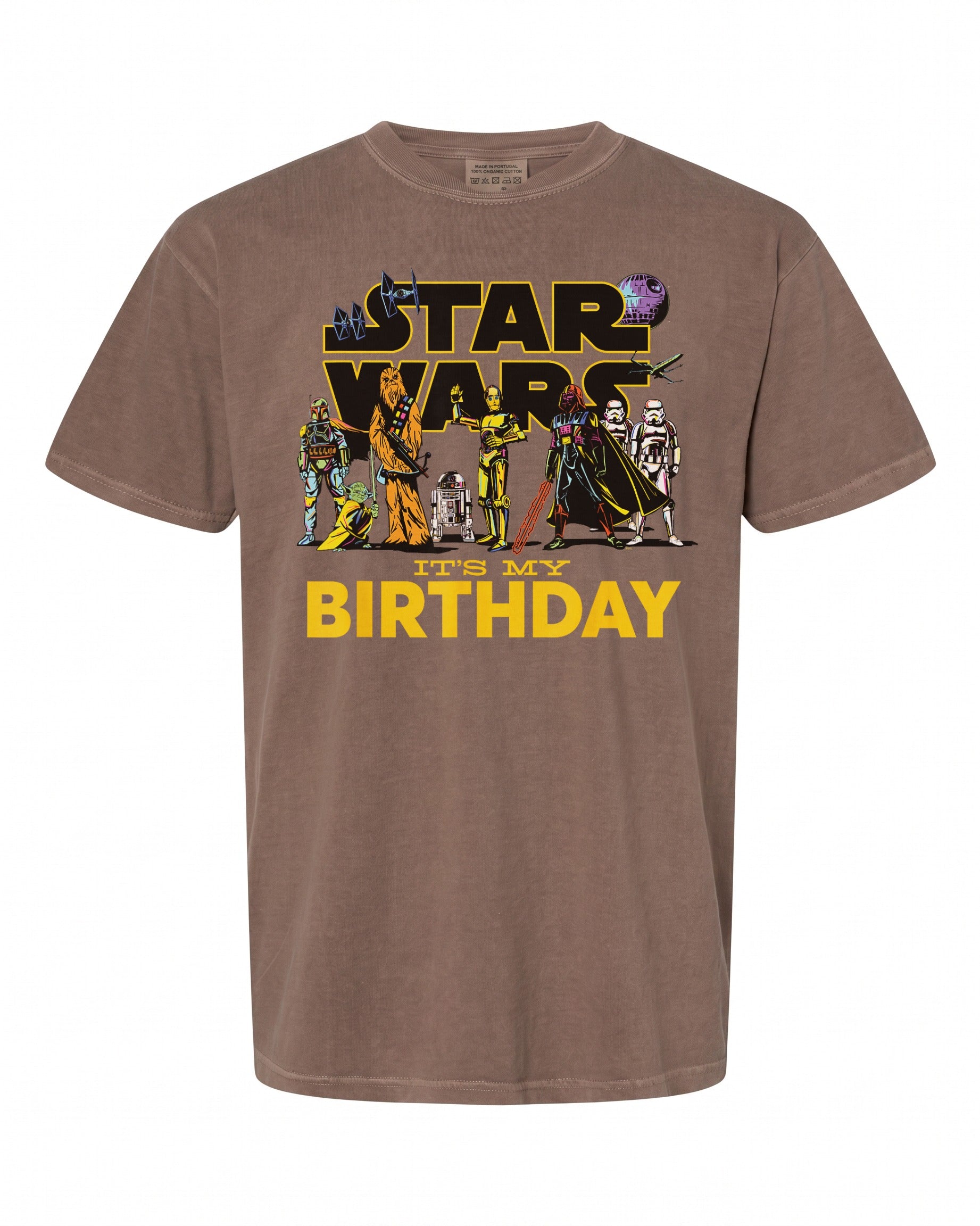Star Wars Classic Characters Party T-Shirt - Perfect for Birthday Celebrations | Retro Style