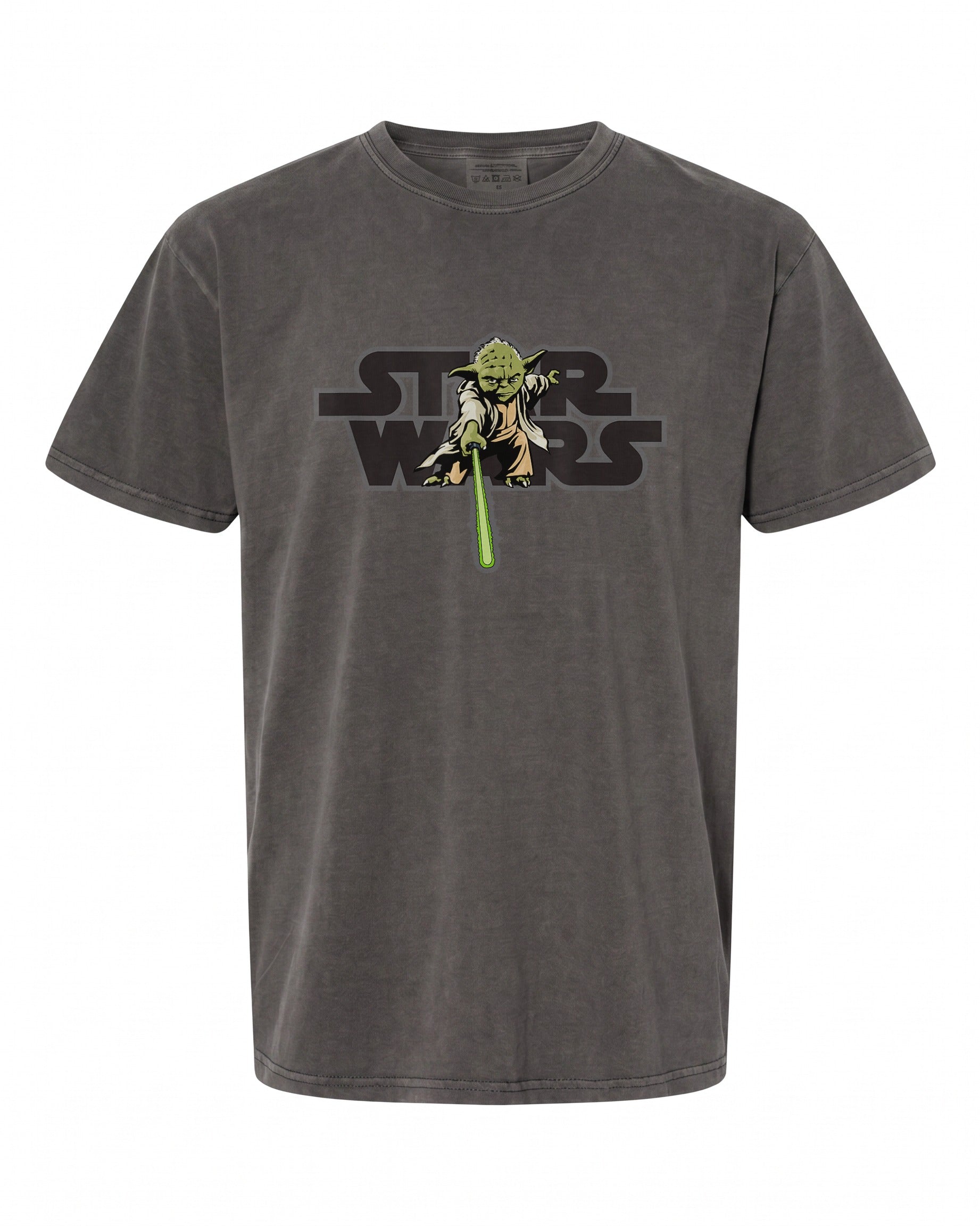 Star Wars Logo Jedi Master Yoda Lightsaber T-Shirt - Iconic Design | Sci-Fi Fans