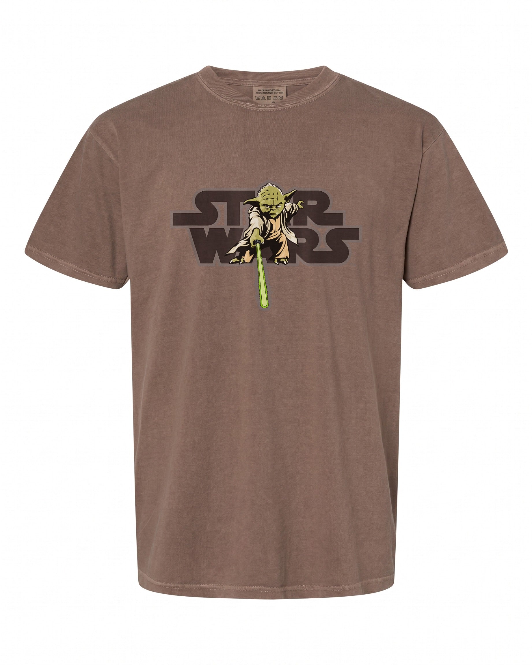 Star Wars Logo Jedi Master Yoda Lightsaber T-Shirt - Iconic Design | Sci-Fi Fans
