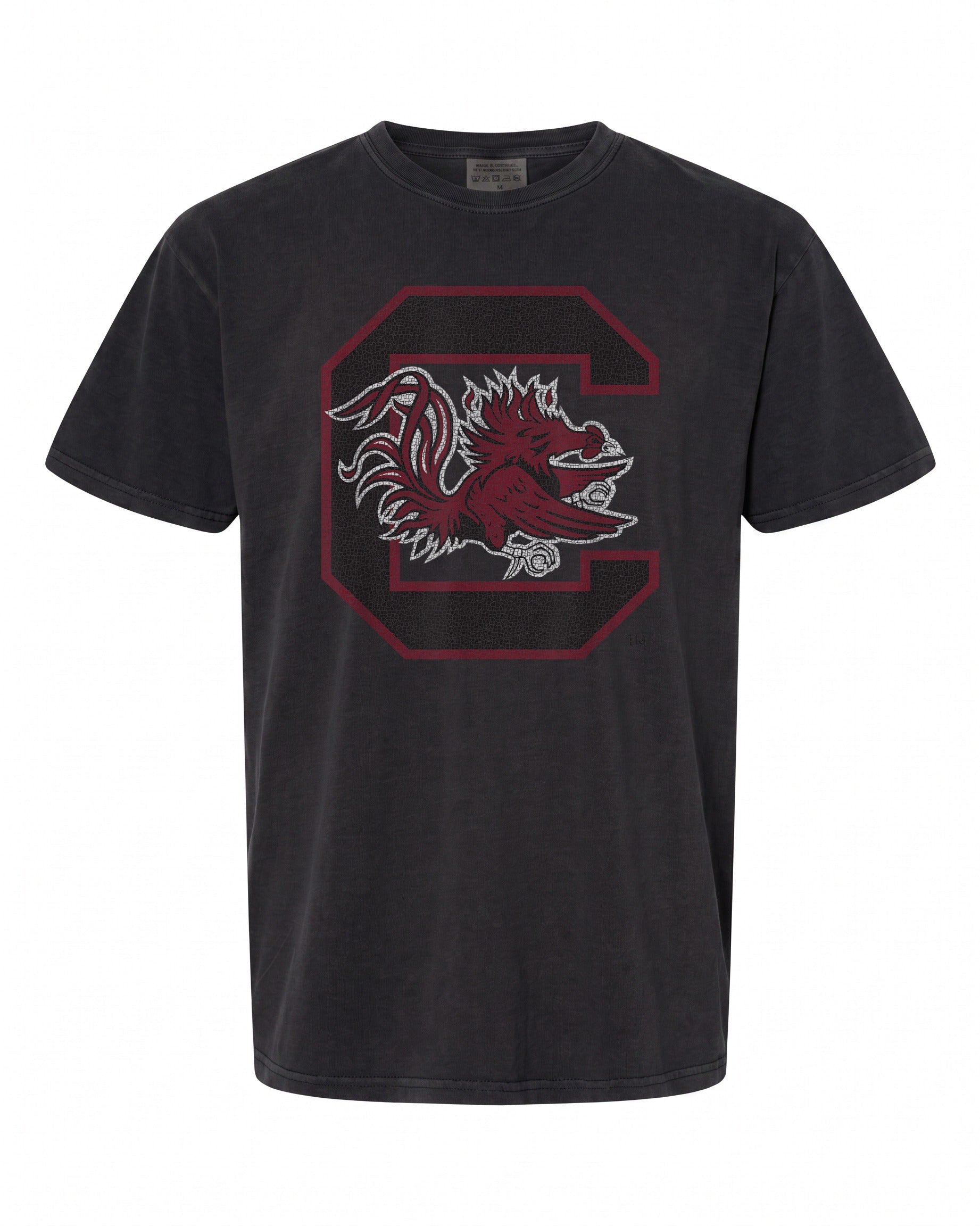 South Carolina Gamecocks Vintage Icon Heather Gray T-Shirt - Classic Fan Apparel | Sporty Style