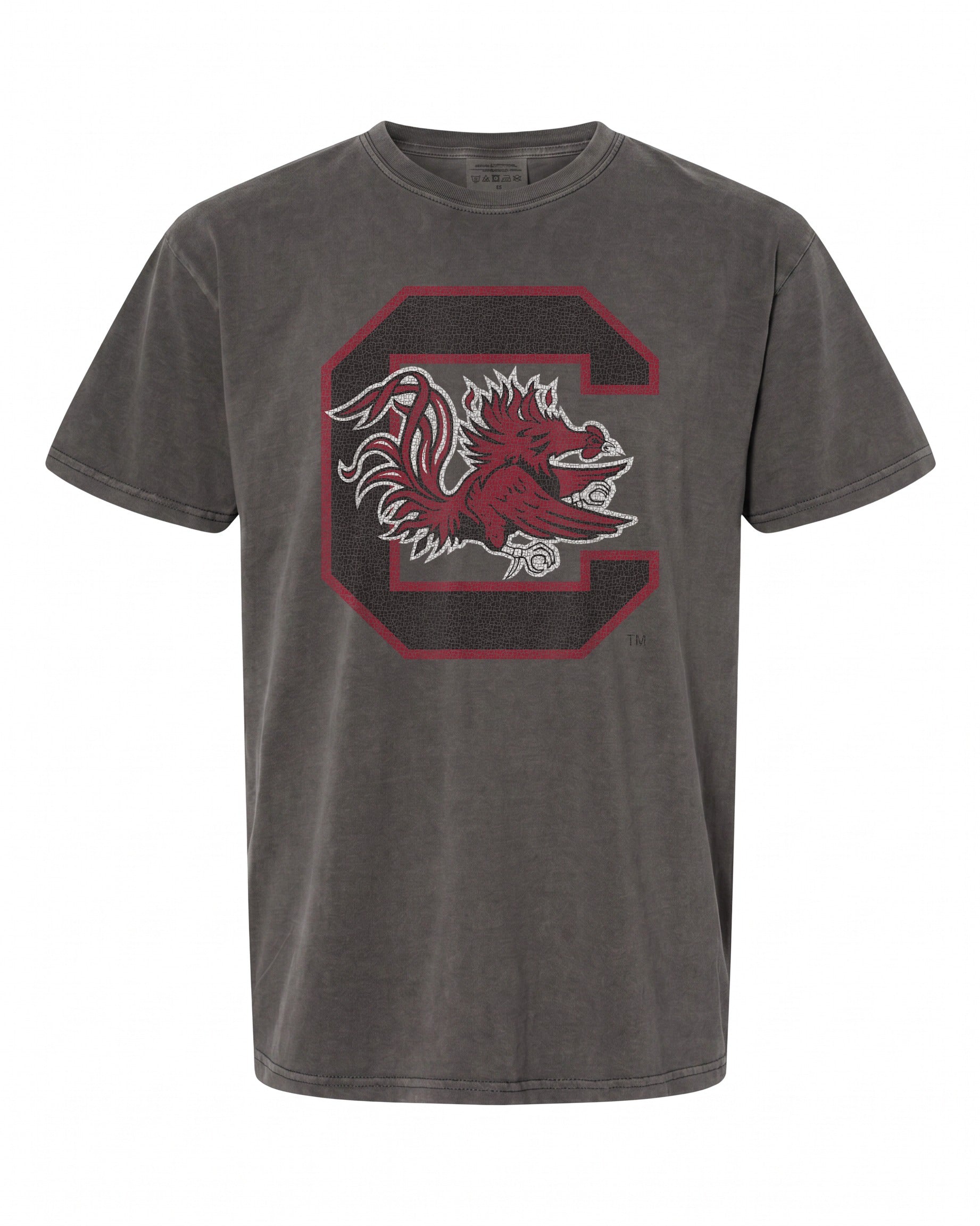South Carolina Gamecocks Vintage Icon Heather Gray T-Shirt - Classic Fan Apparel | Sporty Style