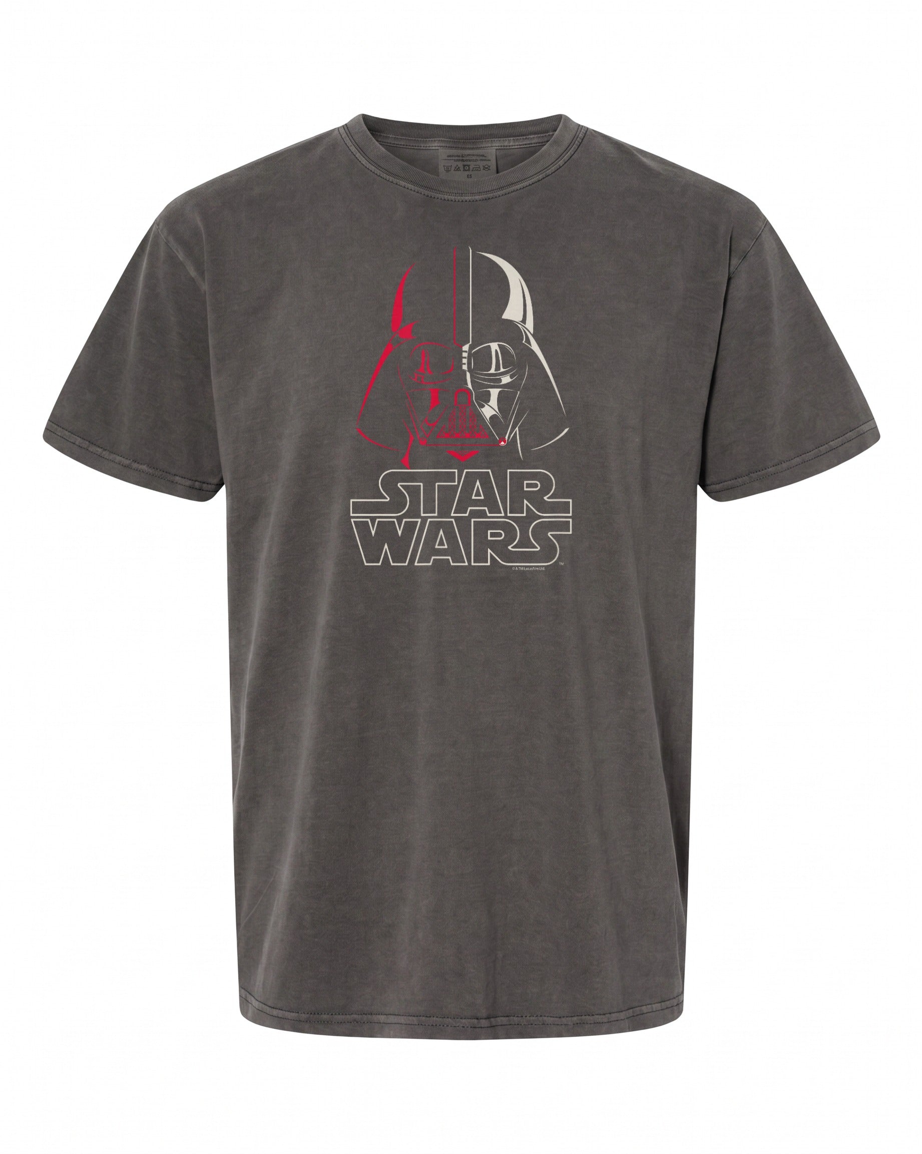 Darth Vader Logo T-Shirt - Iconic Design for Star Wars Fans | Vintage Feel