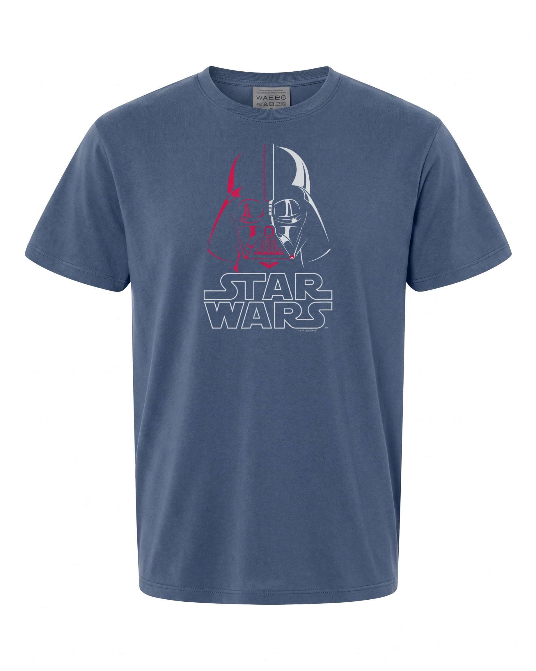 Darth Vader Logo T-Shirt - Iconic Design for Star Wars Fans | Vintage Feel