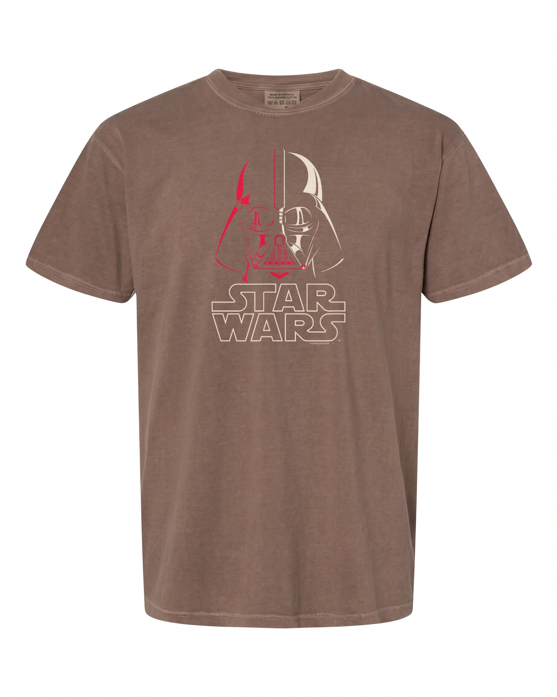 Darth Vader Logo T-Shirt - Iconic Design for Star Wars Fans | Vintage Feel