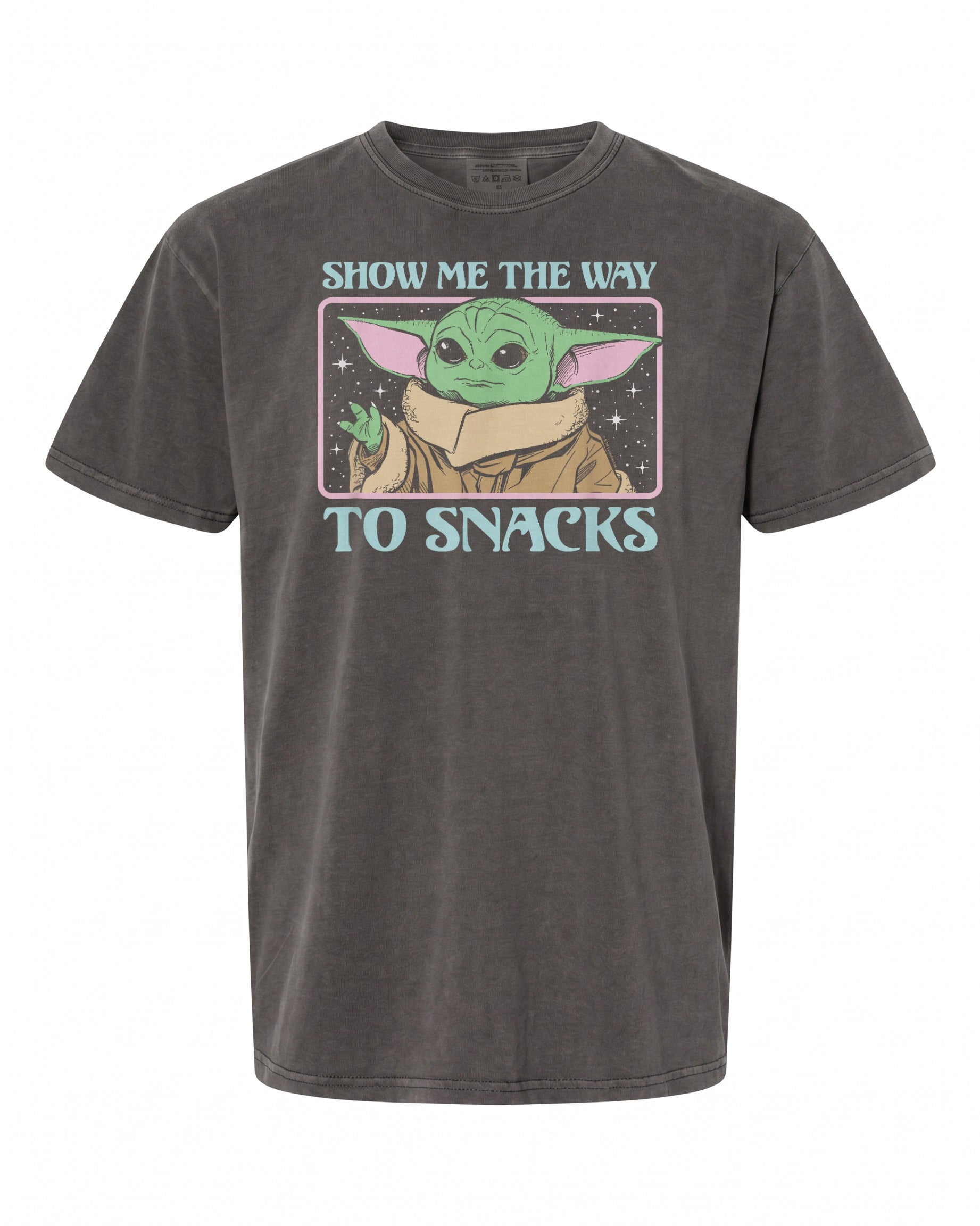 Star Wars T-Shirt - Grogu Show Me The Way To Snacks | Retro Fan Style