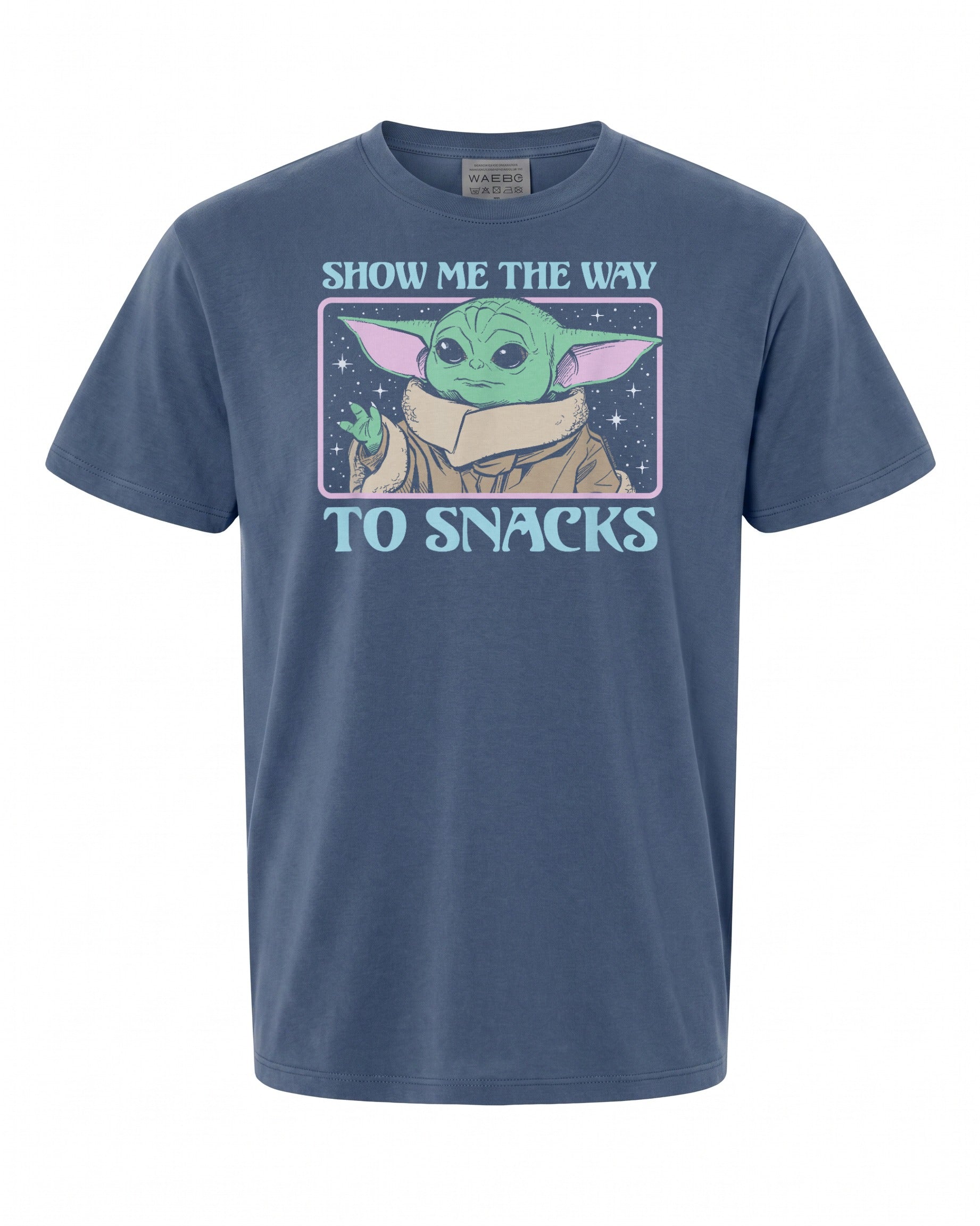 Star Wars T-Shirt - Grogu Show Me The Way To Snacks | Retro Fan Style