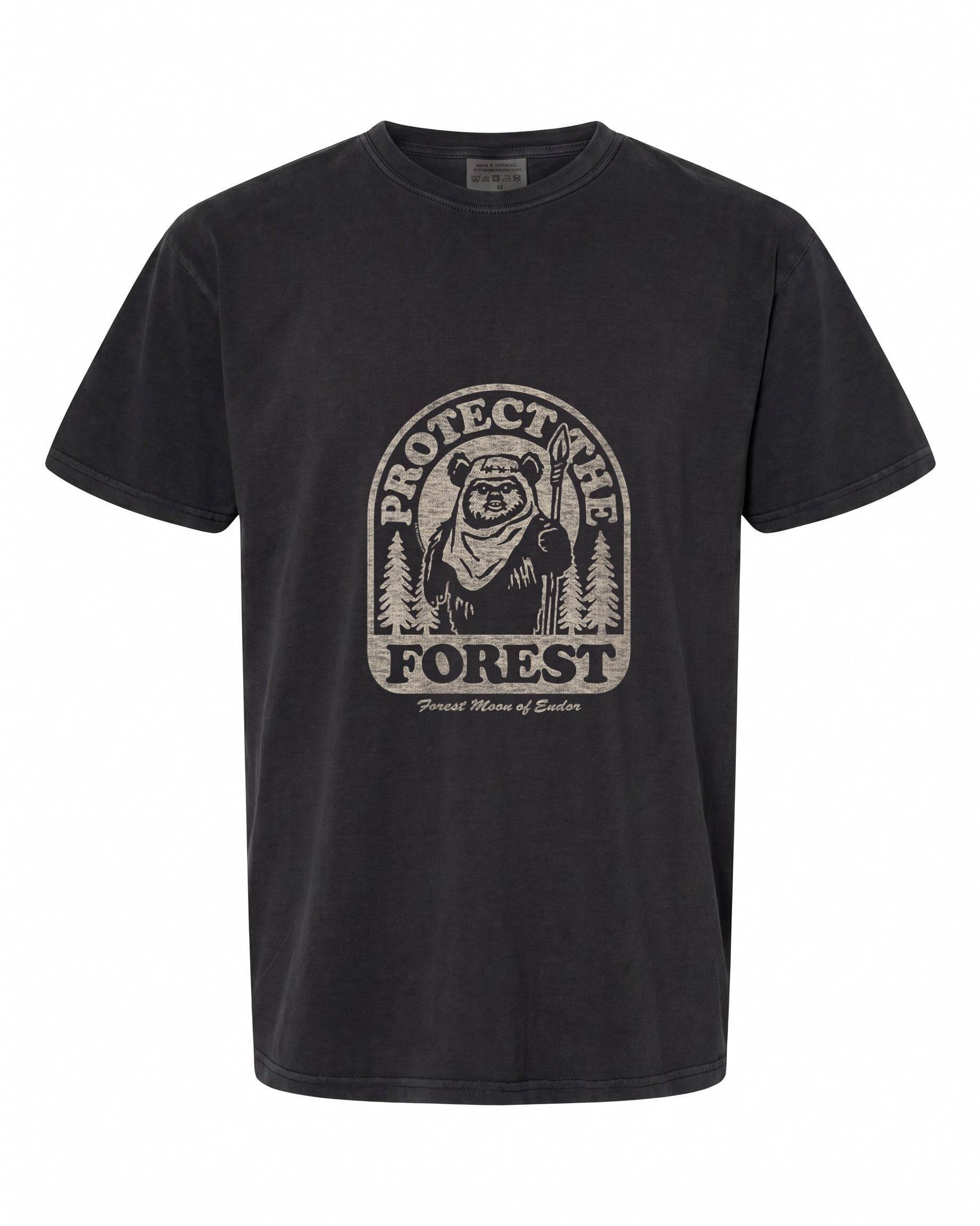 Womens Star Wars Ewok Protect The Forest T-Shirt - Unique Gift | Retro Vibe
