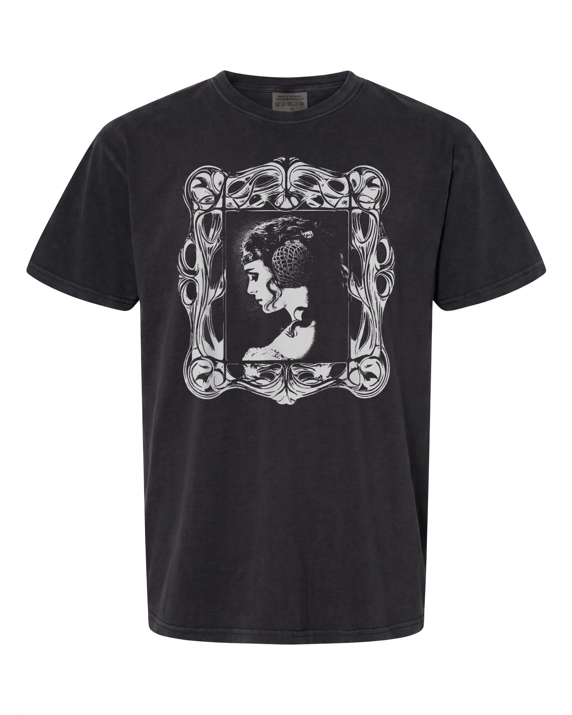 Star Wars Padme Amidala Black And White Locket T-Shirt - Stylish Fan Wear | Unique Design