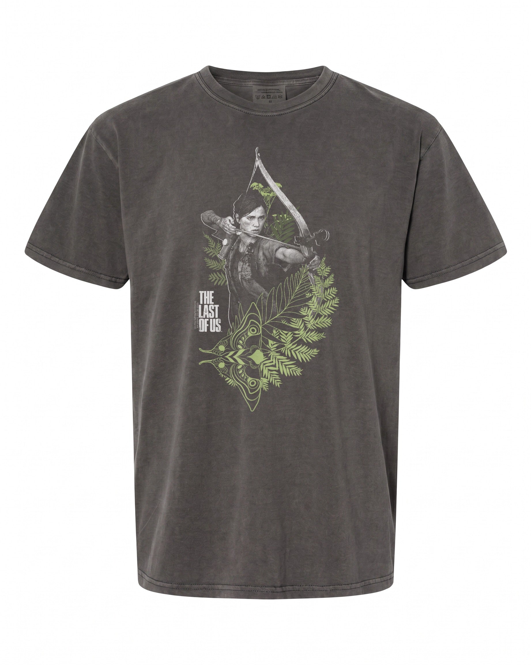 Ellie with Moth and Leaves Video Game T-Shirt - Unique Design for Gamers