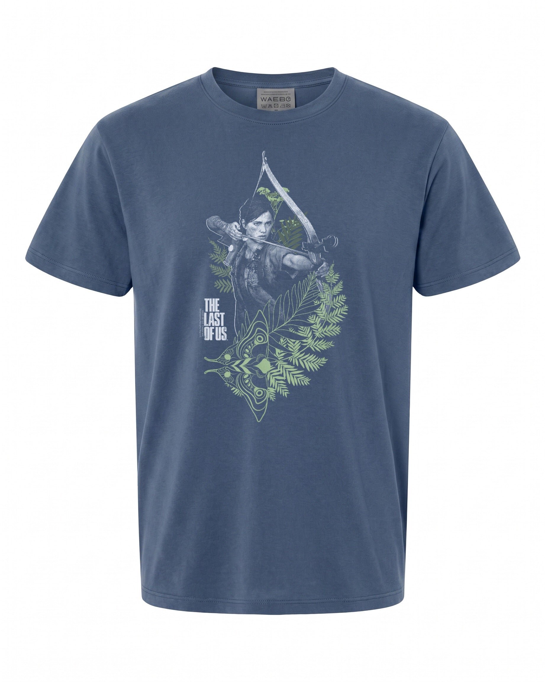 Ellie with Moth and Leaves Video Game T-Shirt - Unique Design for Gamers