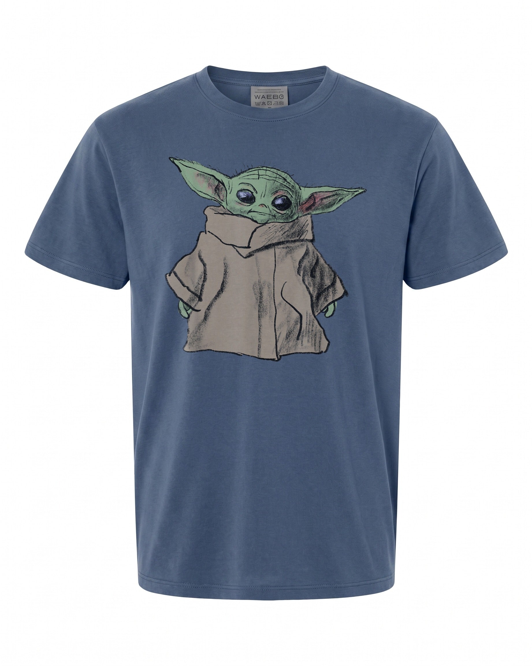 Star Wars The Mandalorian Grogu Sketch T-Shirt - Perfect for Fans | Retro Style