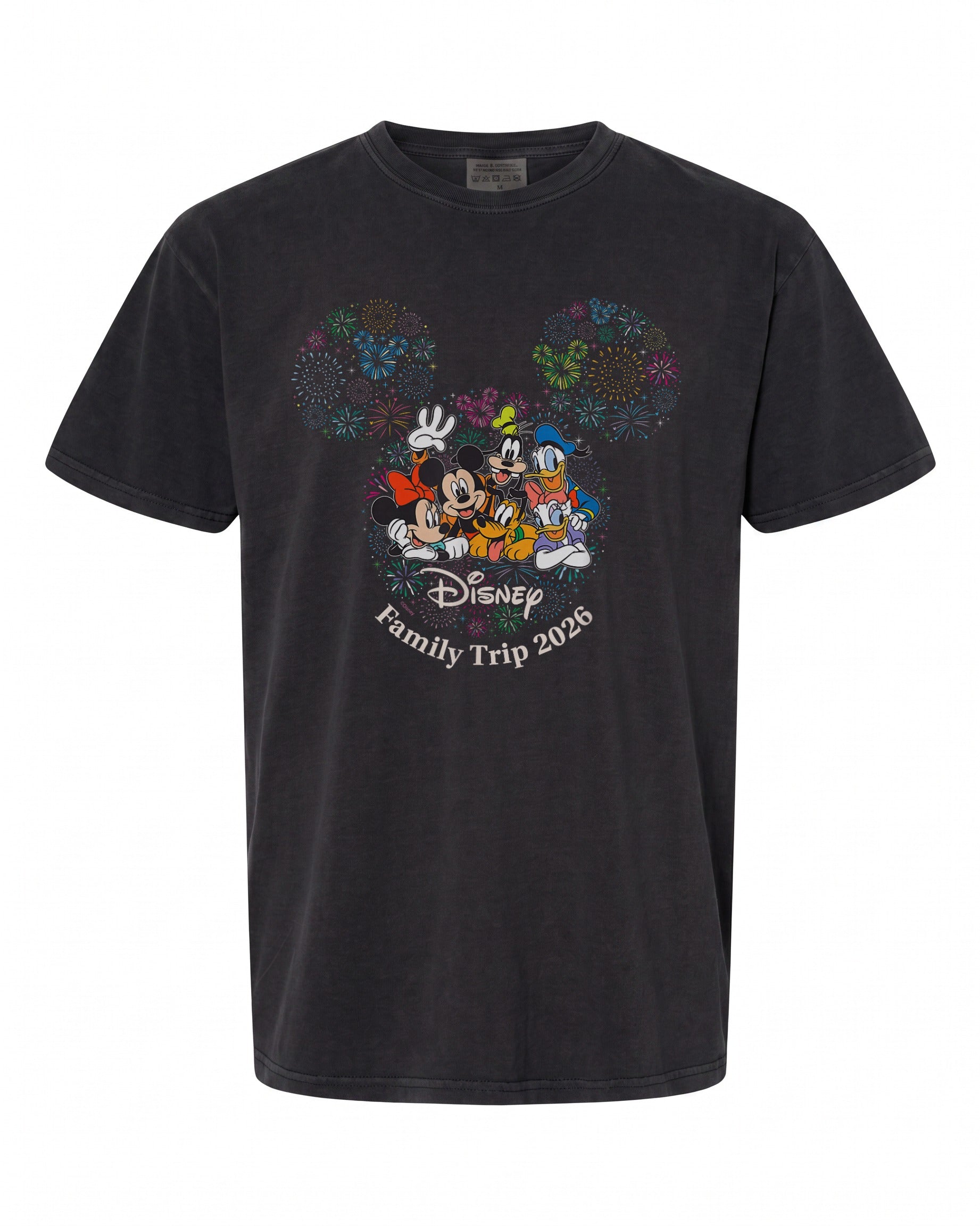 Disney Mickey & Friends Fireworks Vacation T-Shirt - Perfect Family Trip Tee | Fun & Stylish