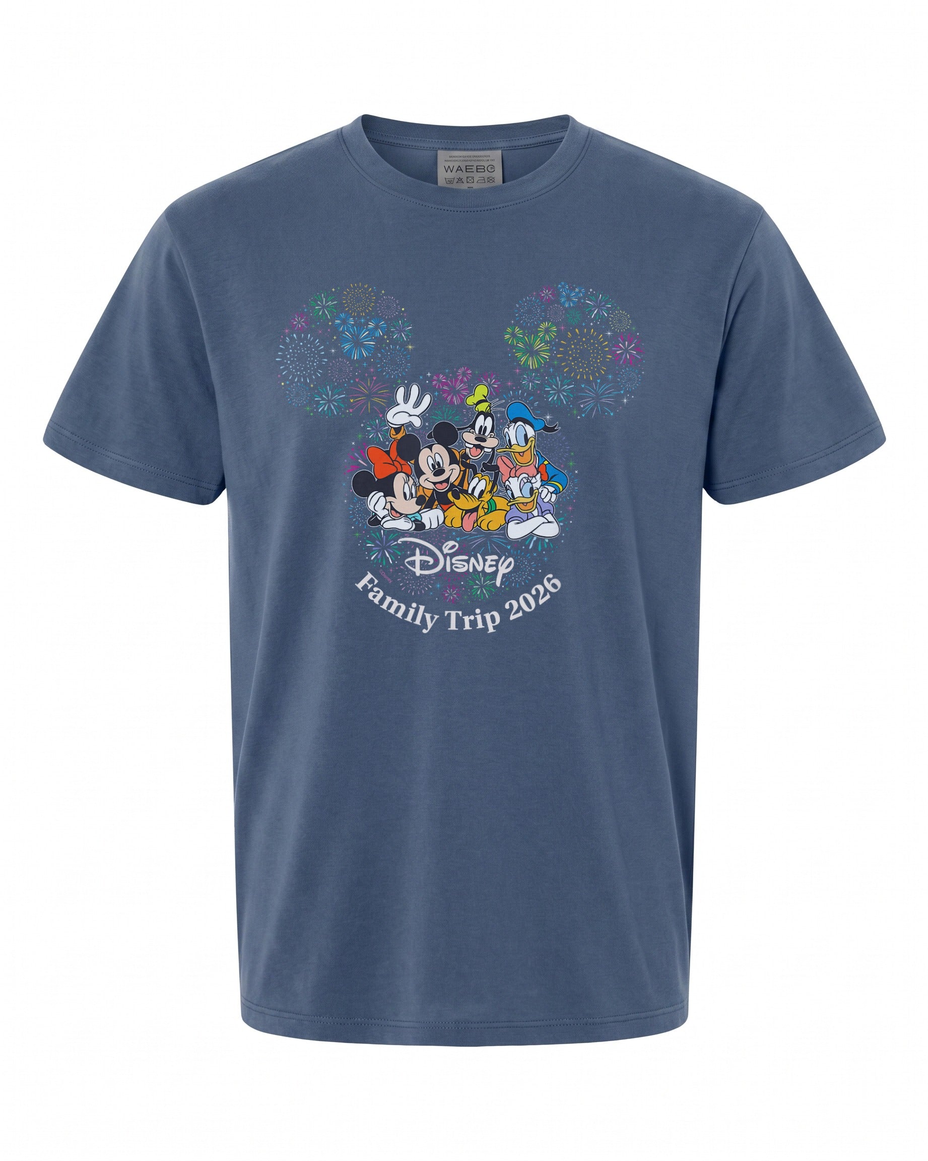 Disney Mickey & Friends Fireworks Vacation T-Shirt - Perfect Family Trip Tee | Fun & Stylish