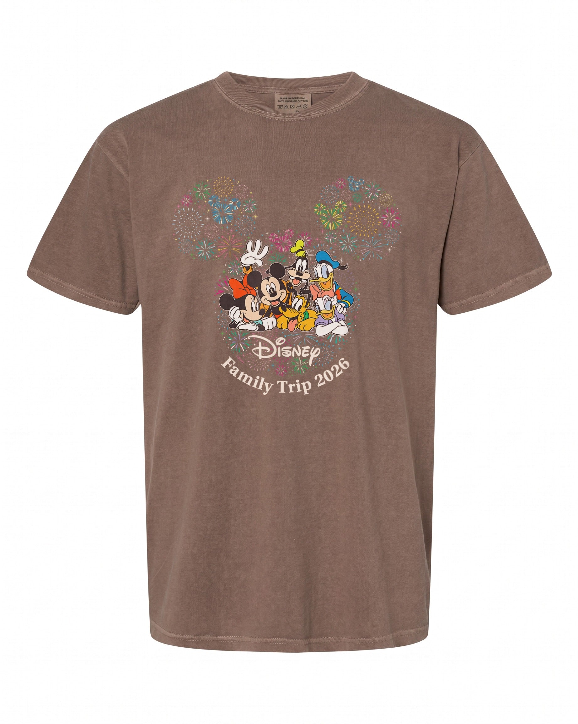 Disney Mickey & Friends Fireworks Vacation T-Shirt - Perfect Family Trip Tee | Fun & Stylish