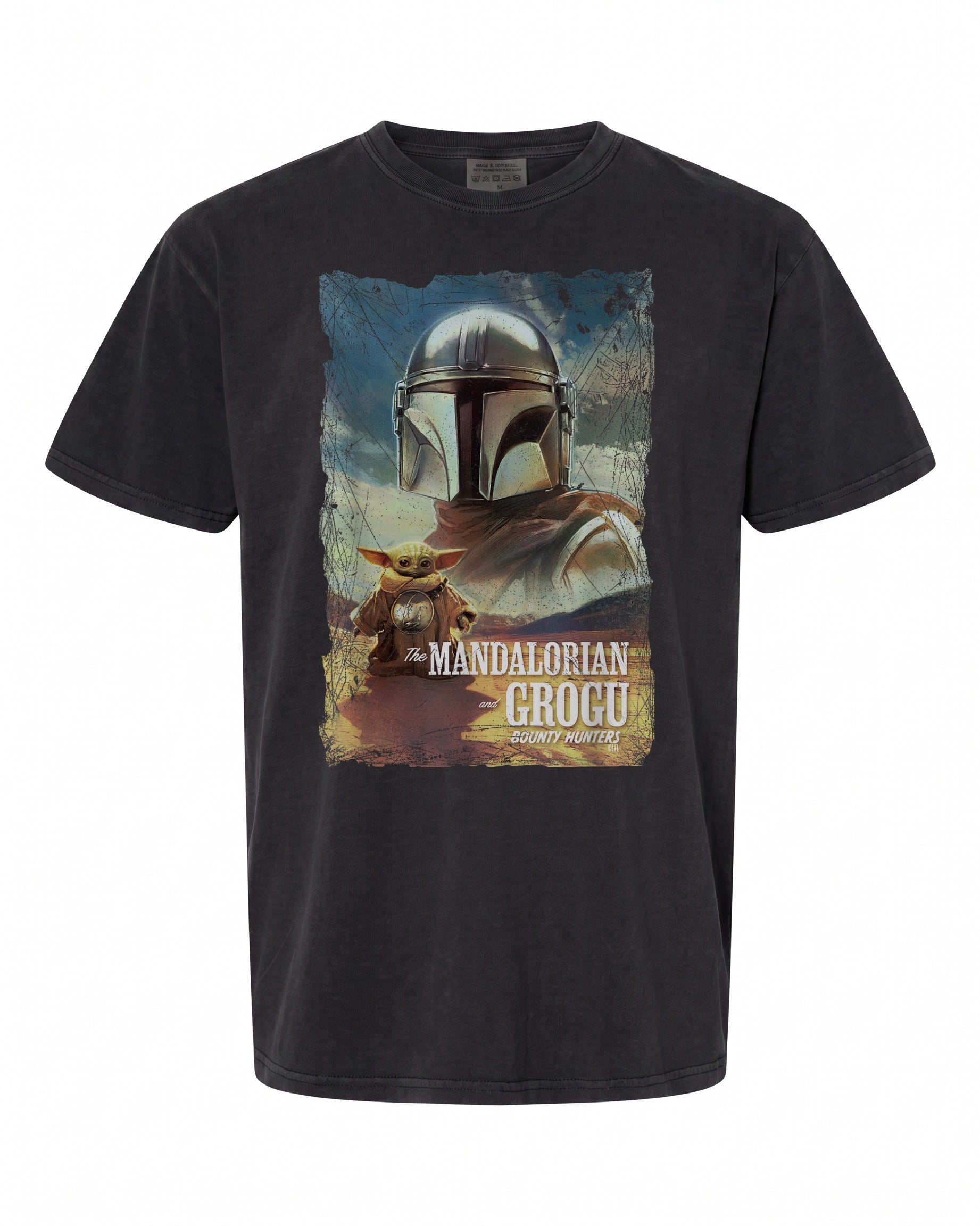 Star Wars Mandalorian T-Shirt - Classic Art for Fans | Retro Style