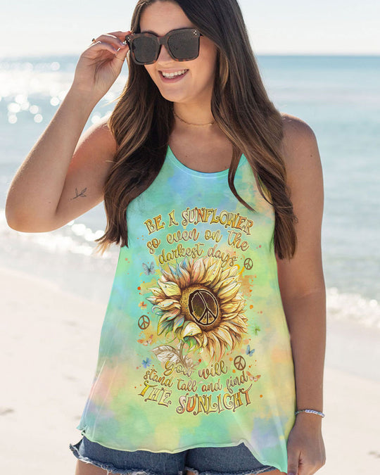 Emerald Blossoms - Be a Sunflower All Over Print Shirt for Hippie