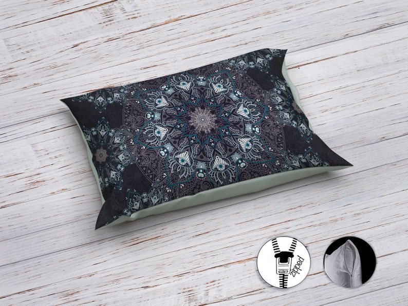 Emerald Blossoms - Boho Bedding Set For Hippies