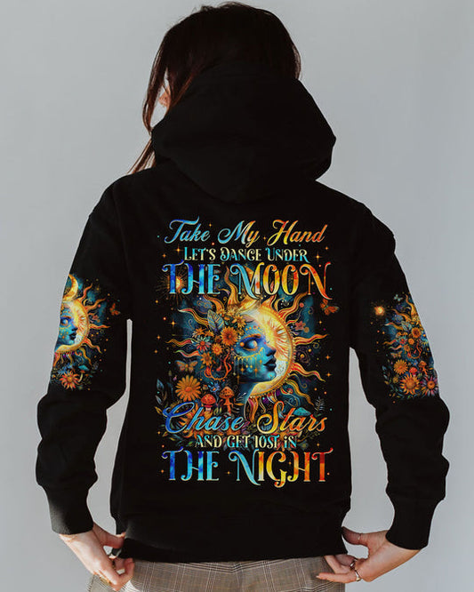 Emerald Blossoms - "Get Lost in the Night" All Over Print Shirt For Hippies