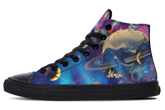 Emerald Blossoms Shoes - SKULL IN THE UNIVERSE