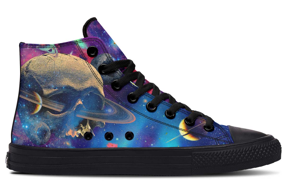 Emerald Blossoms Shoes - SKULL IN THE UNIVERSE