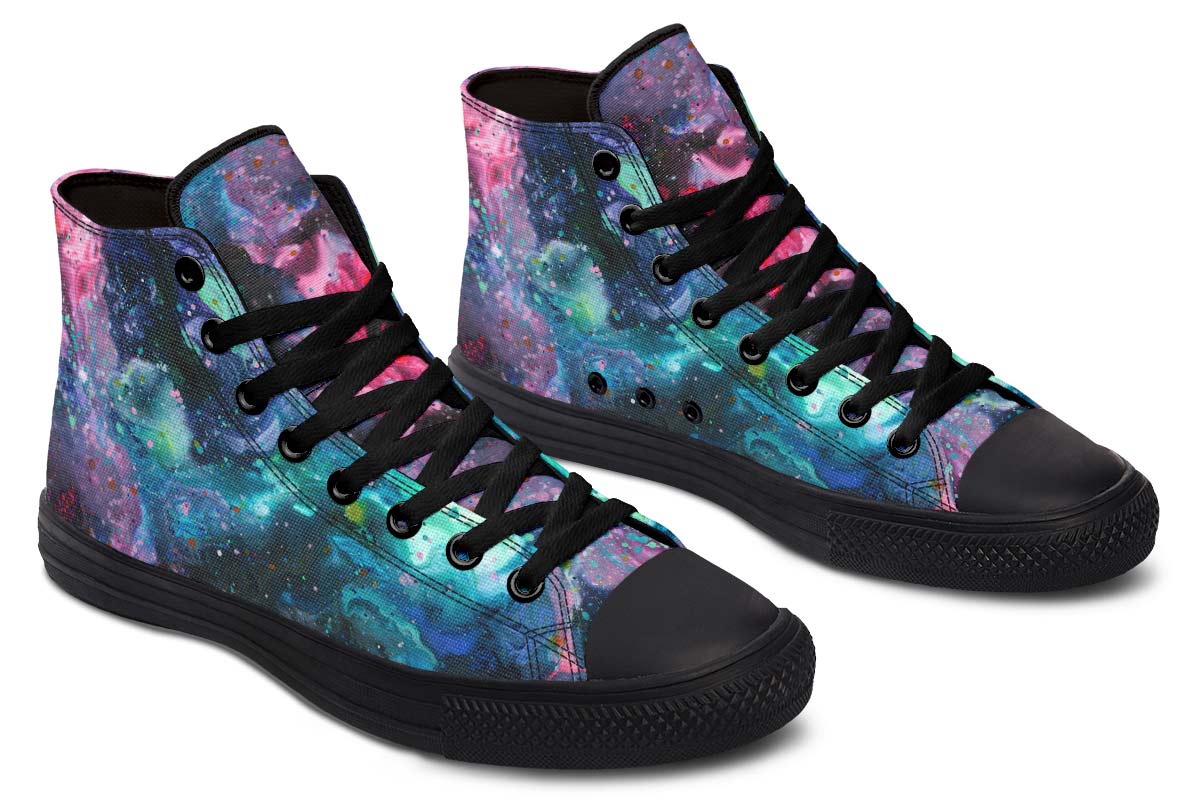 Emerald Blossoms Shoes - ACRYLIC GALAXY