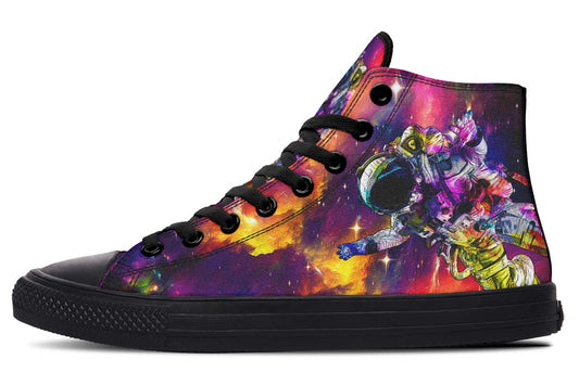 Emerald Blossoms Shoes - COLORFUL ASTRONAUT