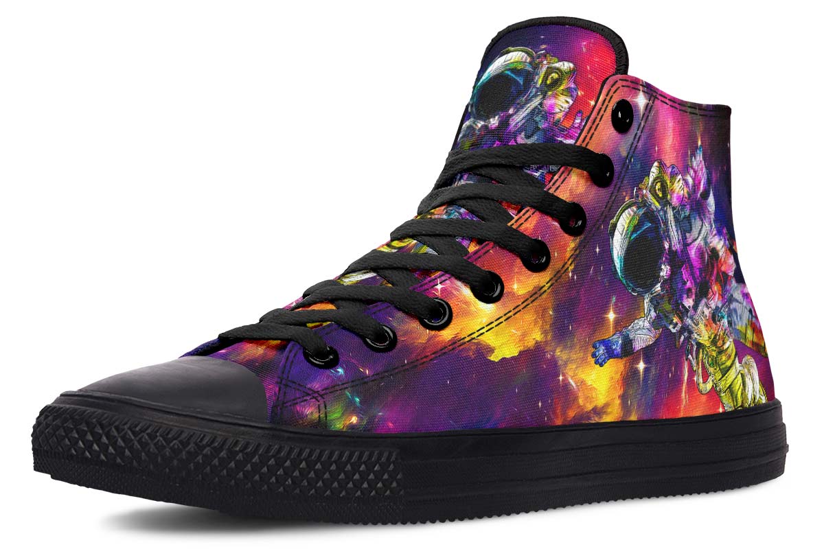 Emerald Blossoms Shoes - COLORFUL ASTRONAUT