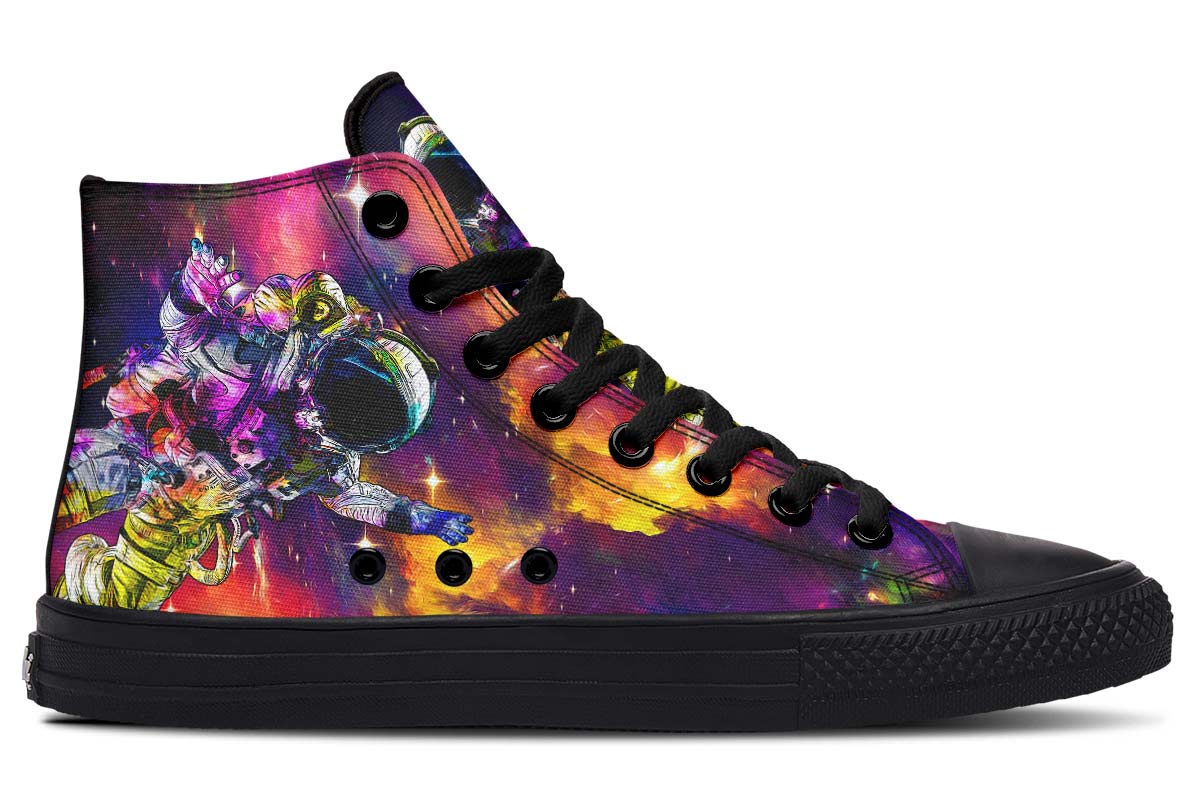 Emerald Blossoms Shoes - COLORFUL ASTRONAUT