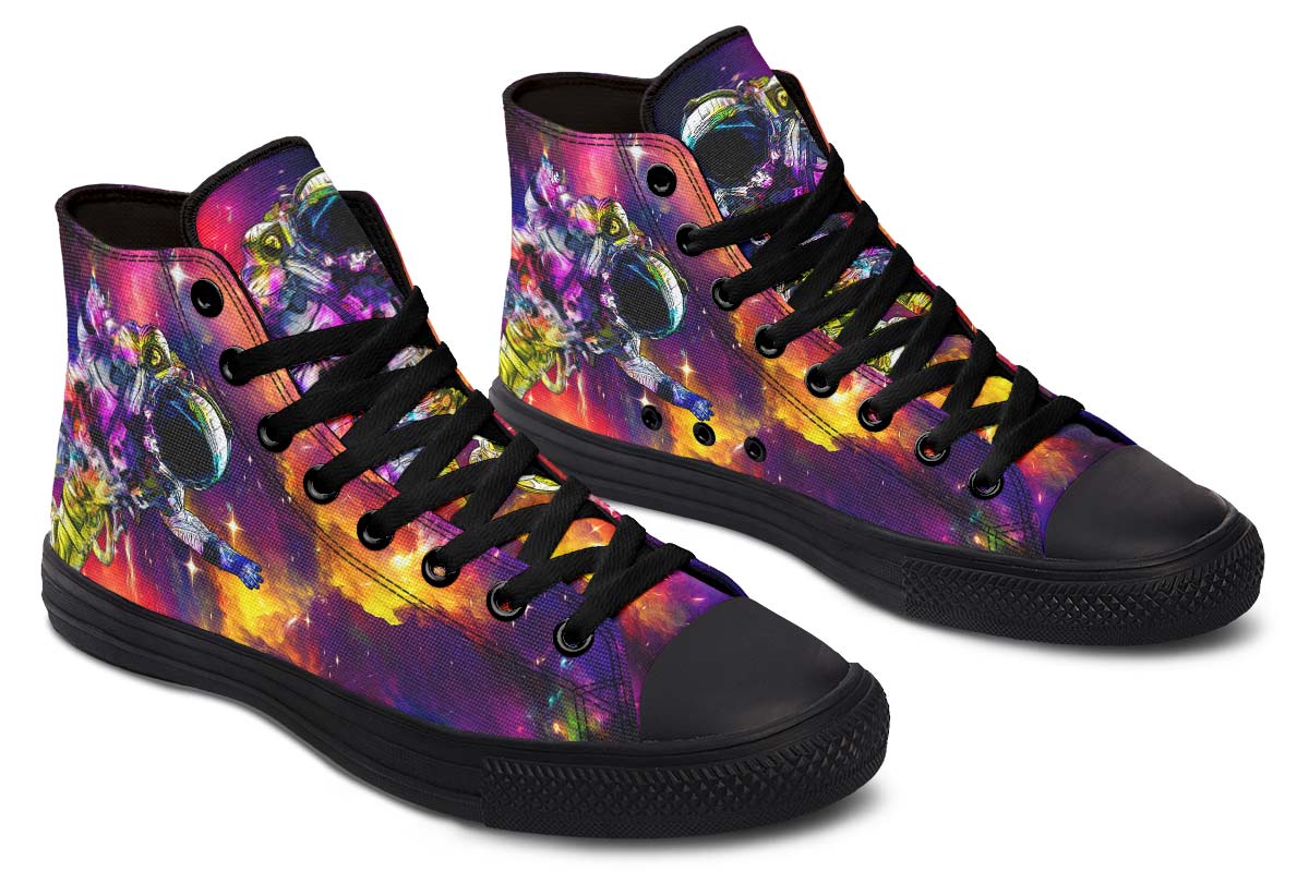 Emerald Blossoms Shoes - COLORFUL ASTRONAUT