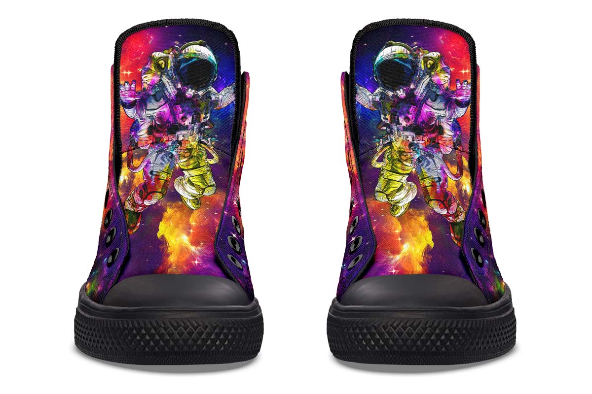 Emerald Blossoms Shoes - COLORFUL ASTRONAUT