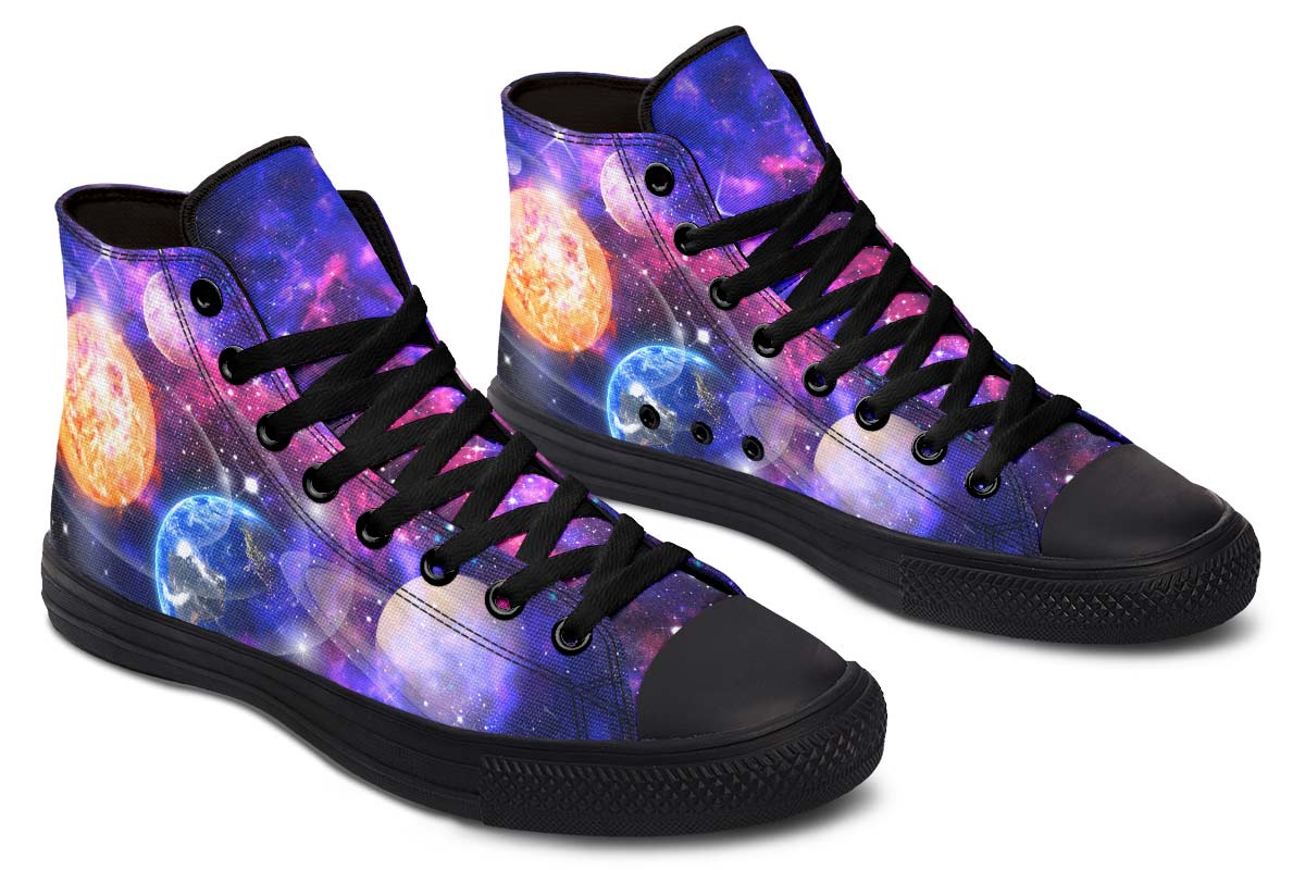 Emerald Blossoms Shoes - SOLAR SYSTEM