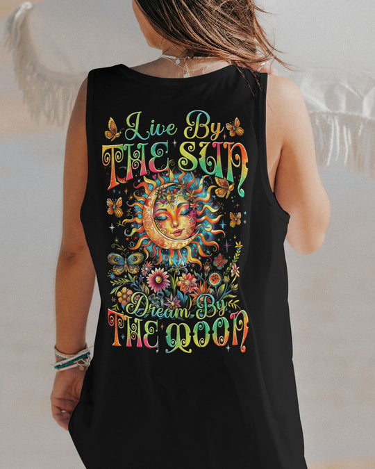 Emerald Blossoms - “Live by the Sun, Dream by the Moon” All Over Print For Hippies