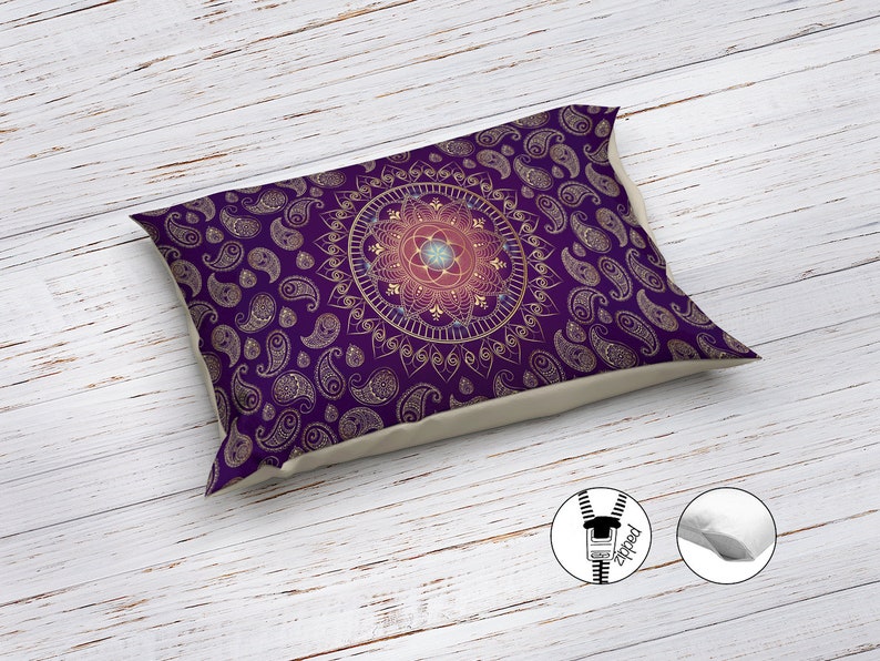 Emerald Blossoms - Mandala Boho Bedding Set For Hippies