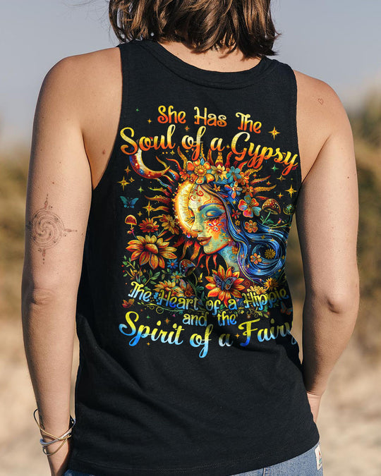 Emerald Blossoms - "Spirit of a Fairy" All Over Print Shirt For Hippies